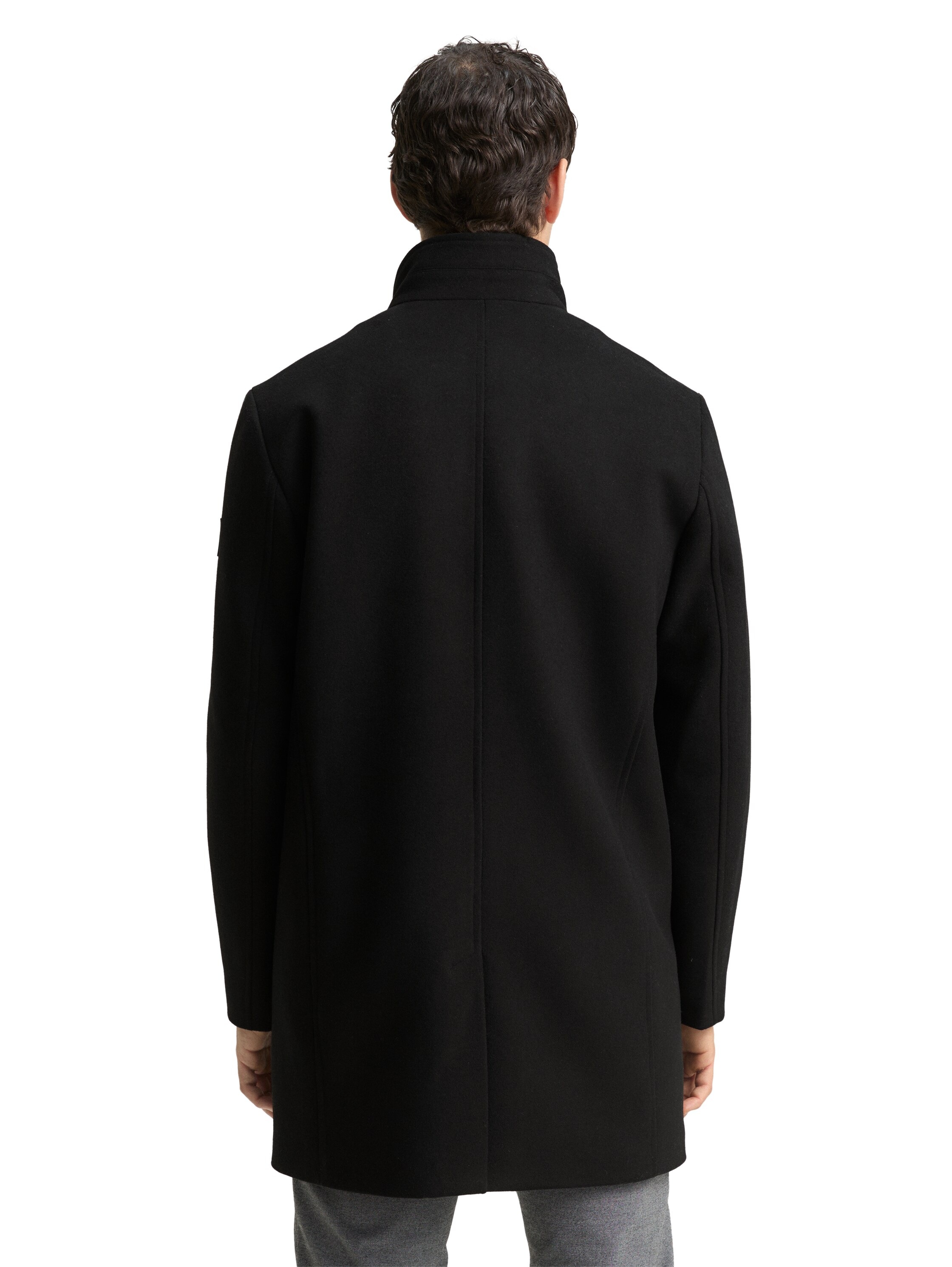 TOM TAILOR Wollmantel, mit abnehmbarer Innenjacke
