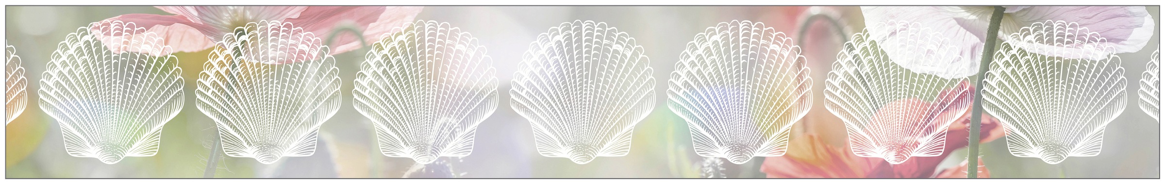 MySpotti Fensterfolie »Look Shells white«, halbtransparent, glattstatisch haftend, 200... kaufen