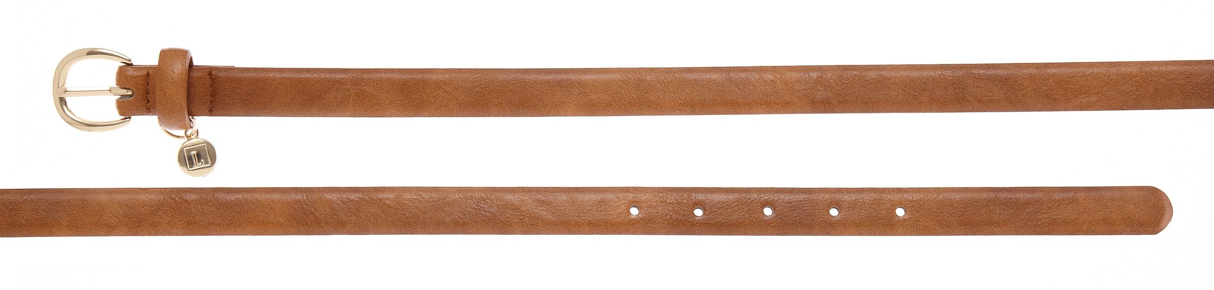 LASCANA Hüftgürtel »Hosengürtel, Anzuggürtel, Gürtel, Jeansgürtel« mit kleinem Anhänger für Hosen & Kleider