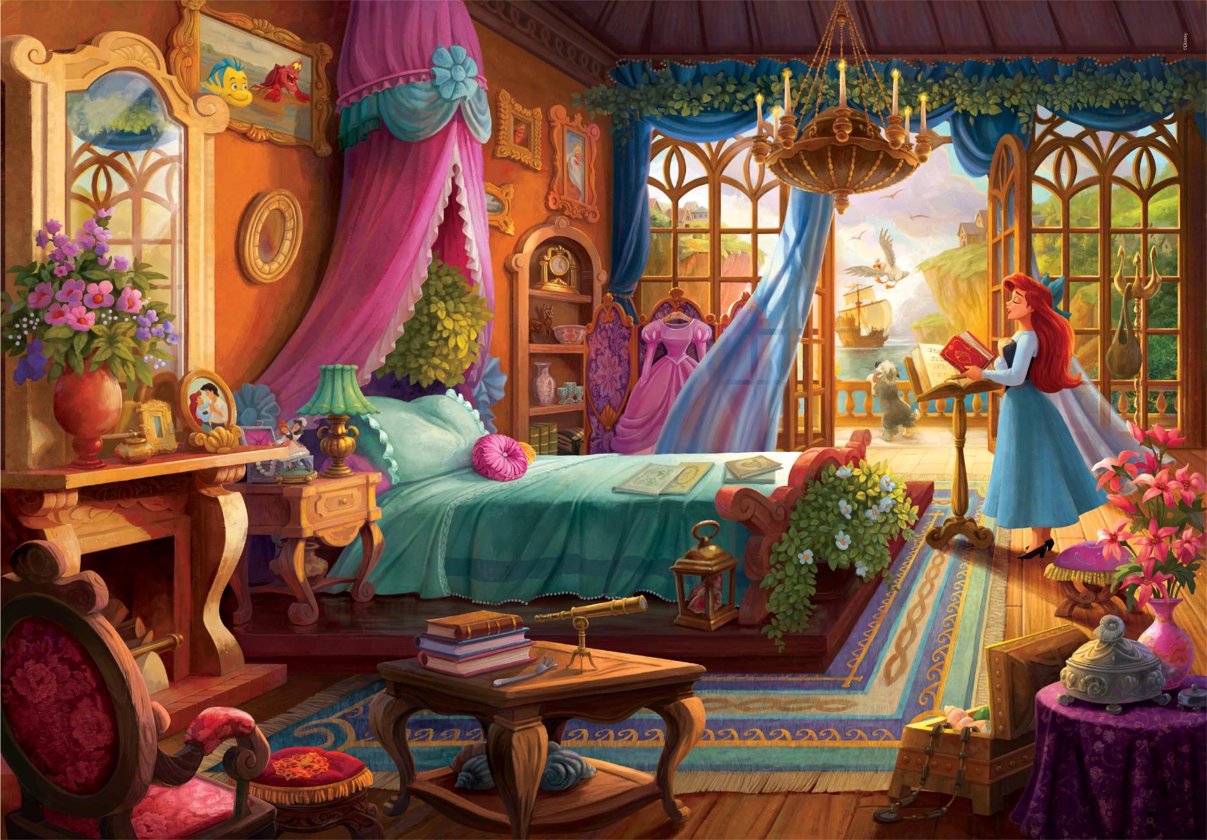 Clementoni® Puzzle »High Quality Disney Ever After Collection Arielle« Made in Europe