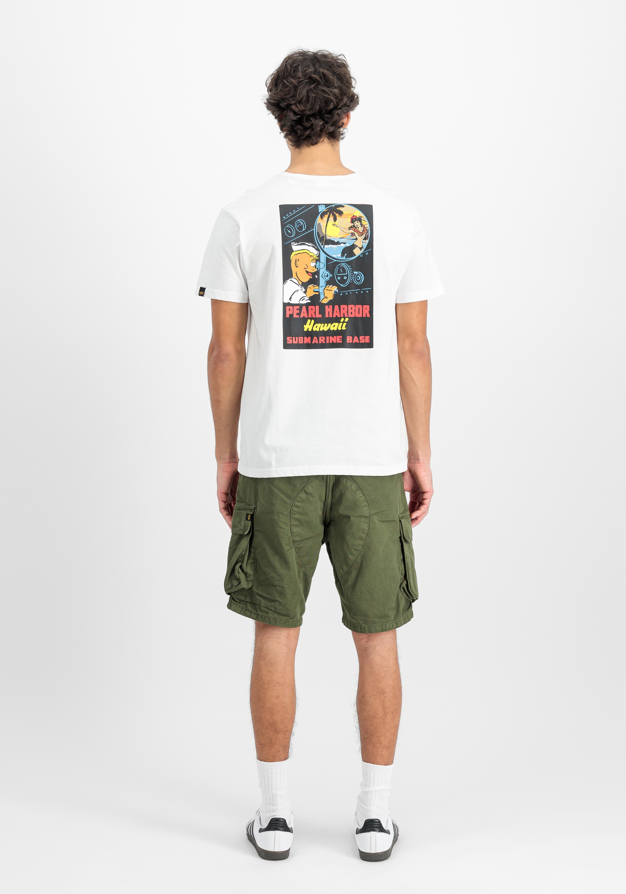 Alpha Industries T-Shirt »Alpha Industries Men - T-Shirts Pearl Harbor Backprint T-Shirt«