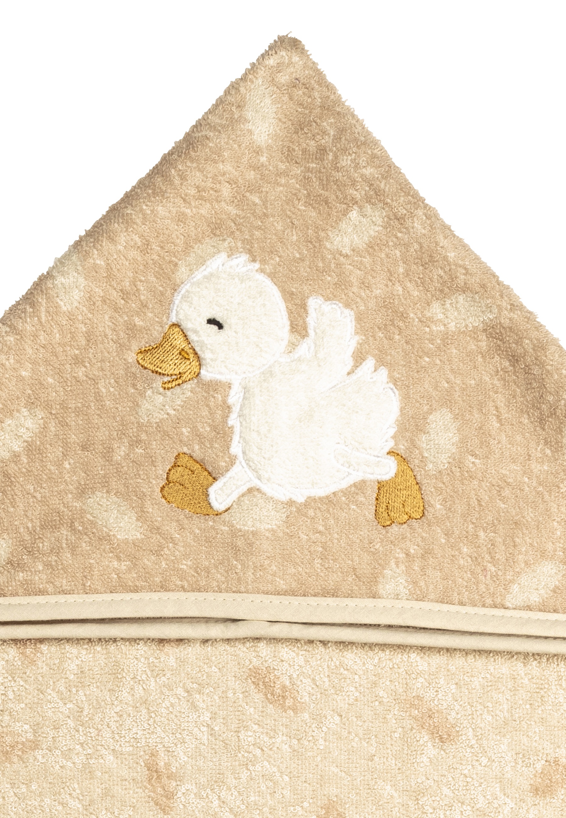 Sterntaler® Kapuzenhandtuch »Kapuzenbadetuch 100x70 cm ENTE Edda«, (1 St.)