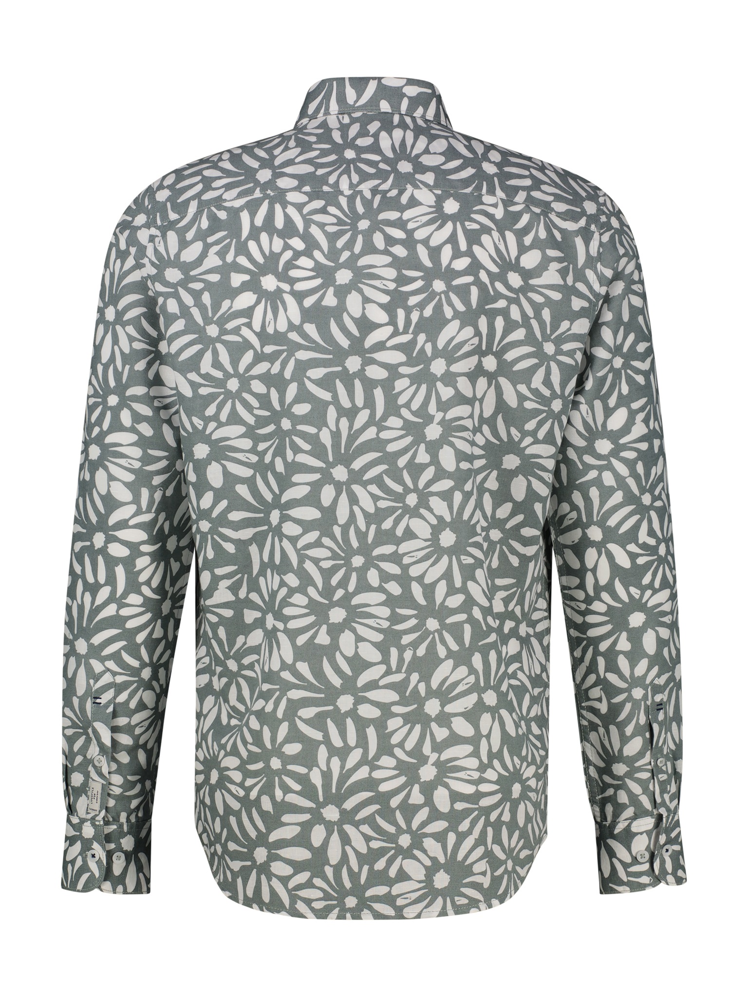 LERROS Langarmhemd mit All-Over Print