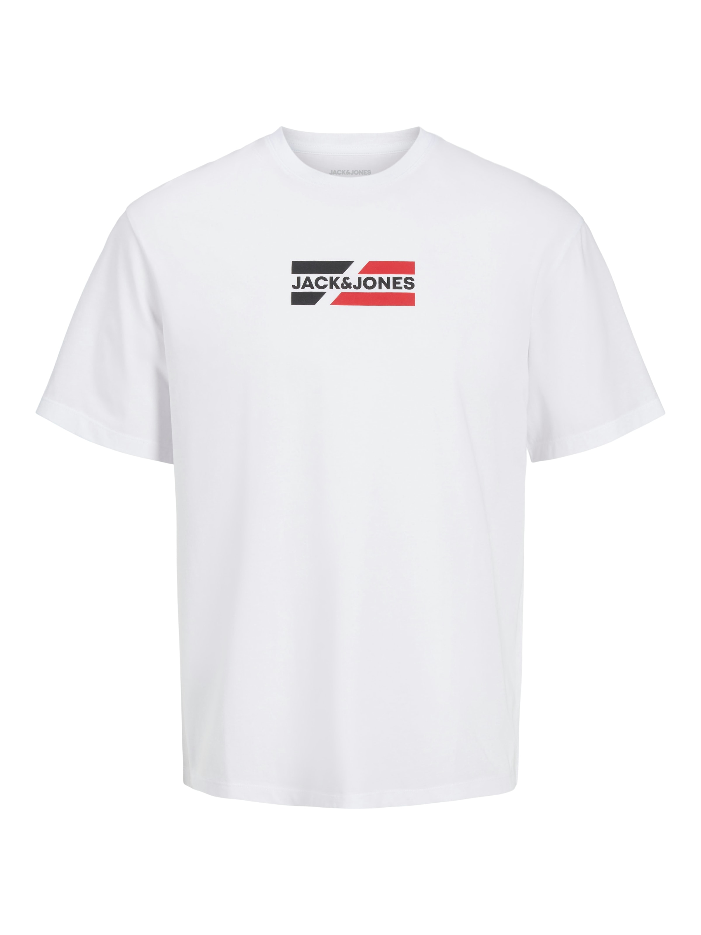 Jack & Jones Rundhalsshirt »JJECORP GRAPHIC TEE SS O-NECK NOOS«, mit Logo Print