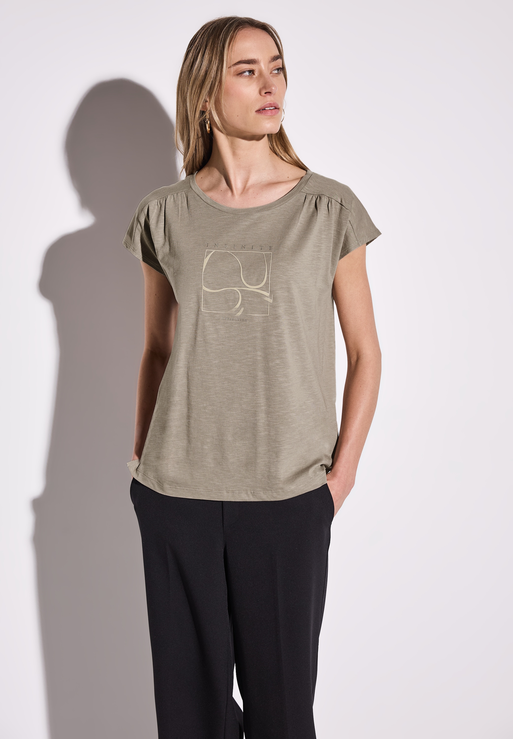 STREET ONE Shirttop, mit Print