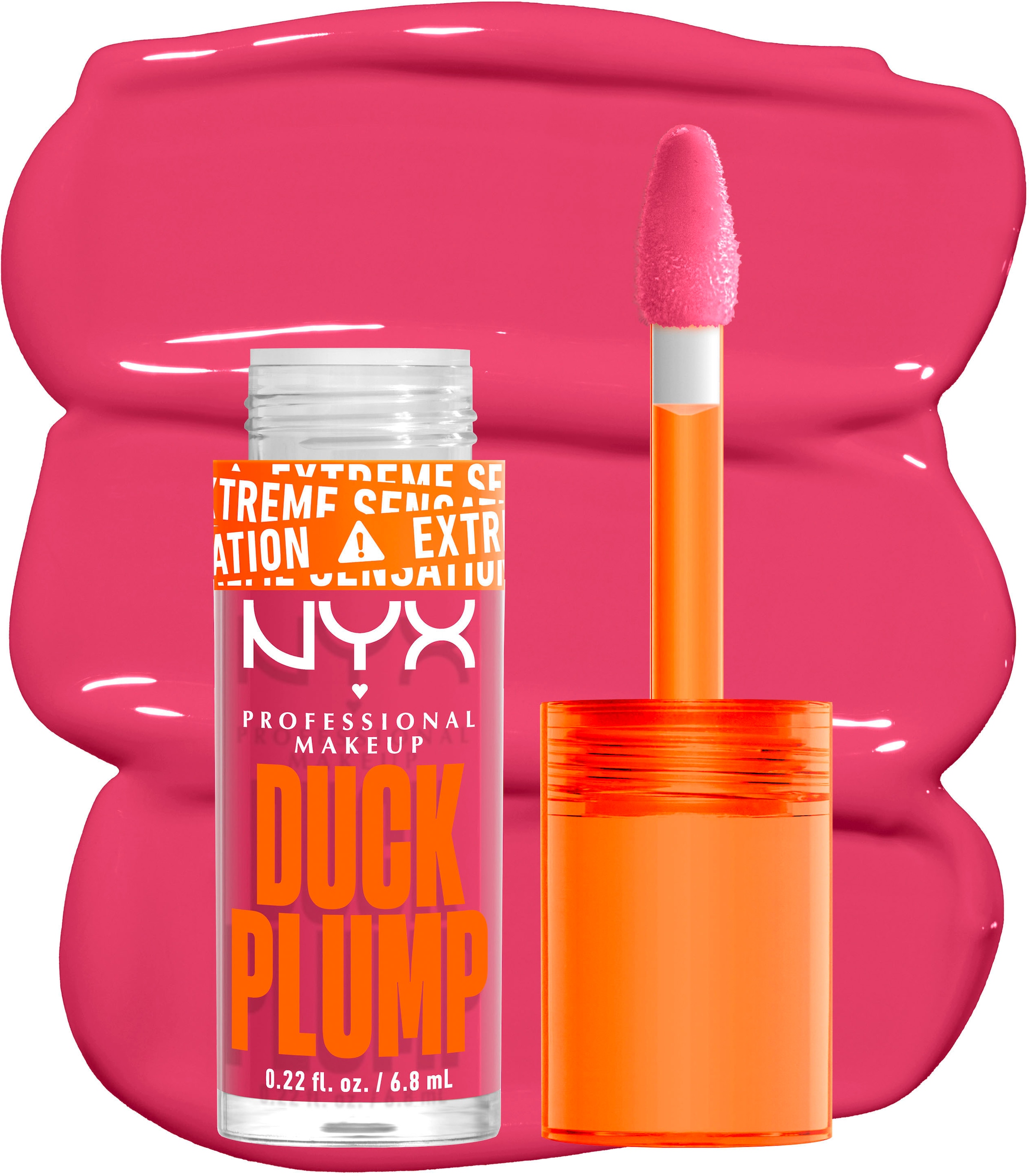 NYX Lip-Plumper »Duck Plump Lippgloss«, mit natürlichen Inhaltstoffen