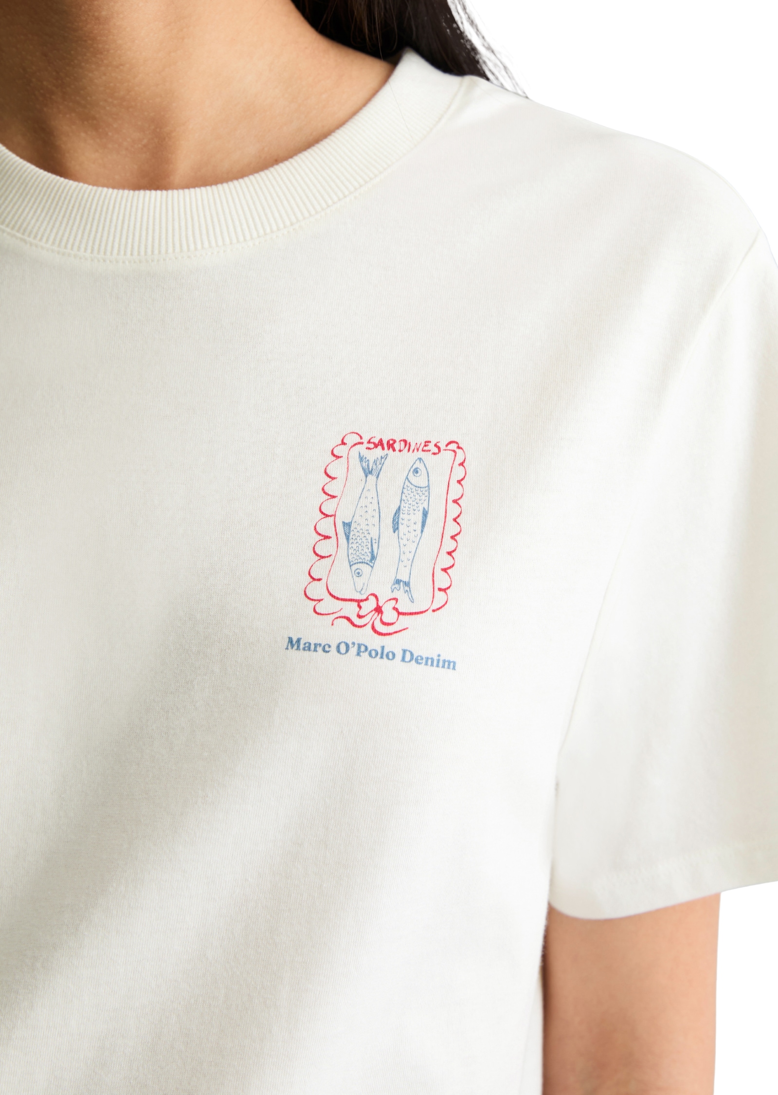 Marc O'Polo DENIM T-Shirt relaxed aus Organic Cotton