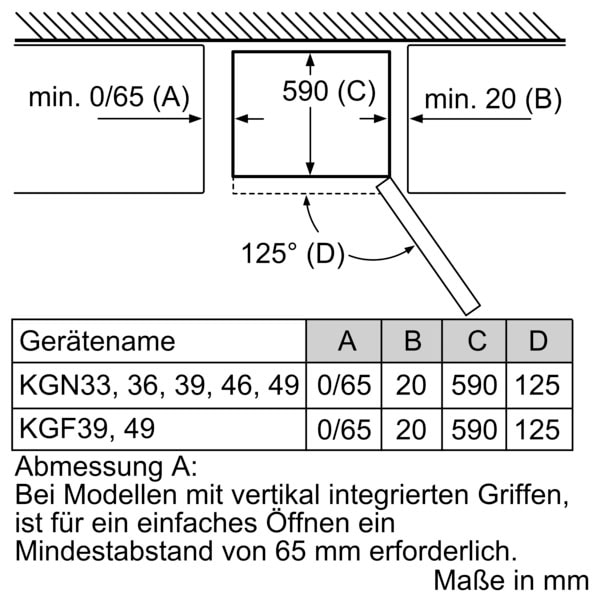 SIEMENS Kühl-/Gefrierkombination im Shop cm KG39NAICT, »KG39NAICT«, breit OTTO 60 203 cm hoch, Online