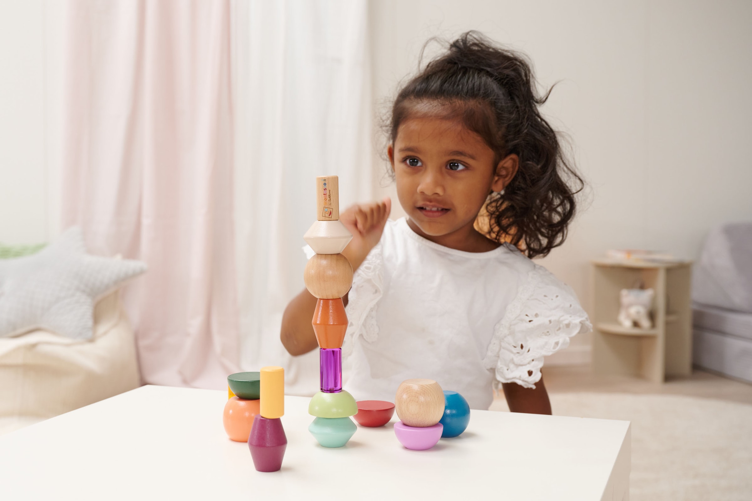 Eichhorn Steckspielzeug »Montessori Stapelperlen«