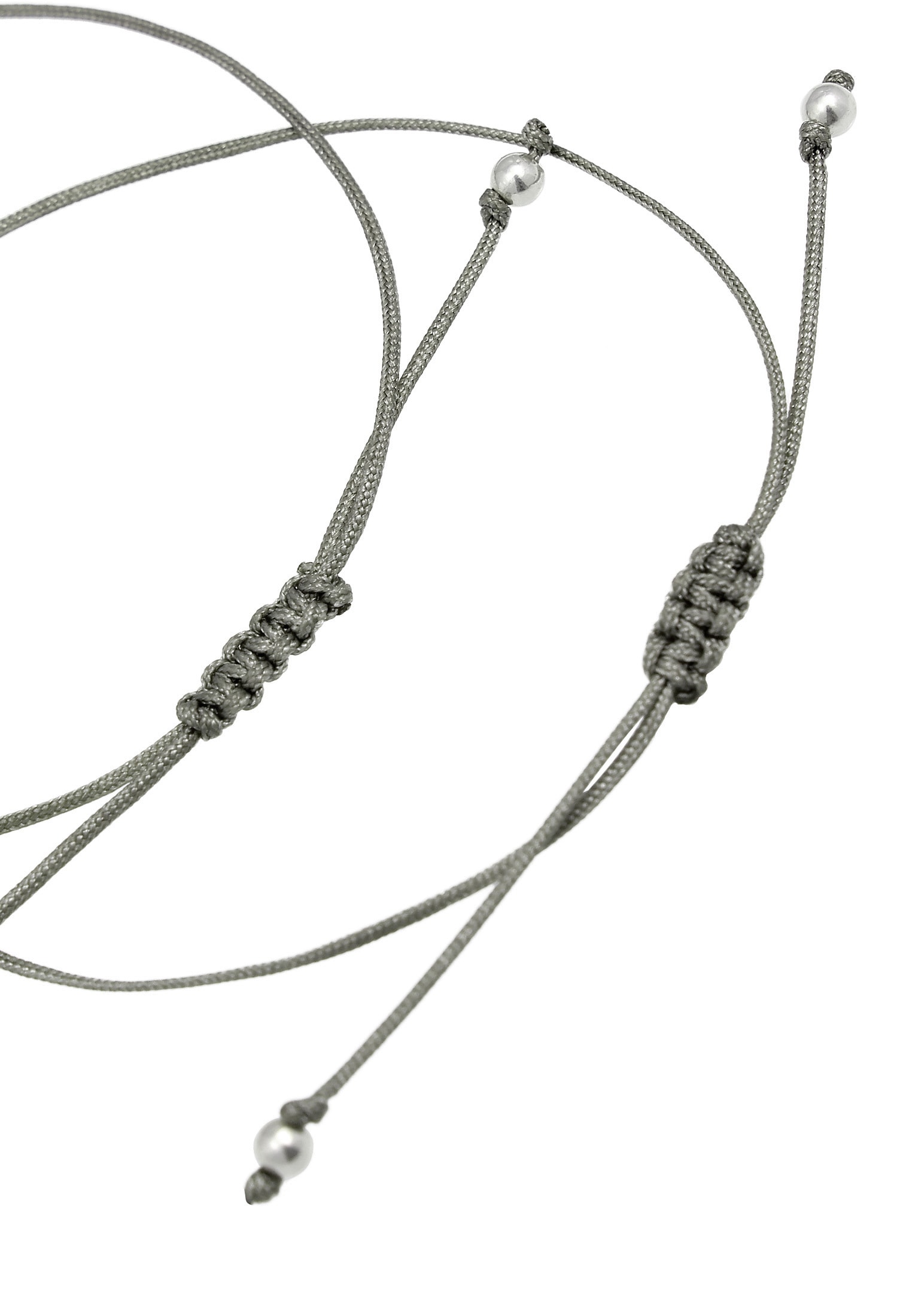 Elli Armketten Set »Armband Kreuz Fisch Kommunion Nylon (2 tlg) 925 Silber«