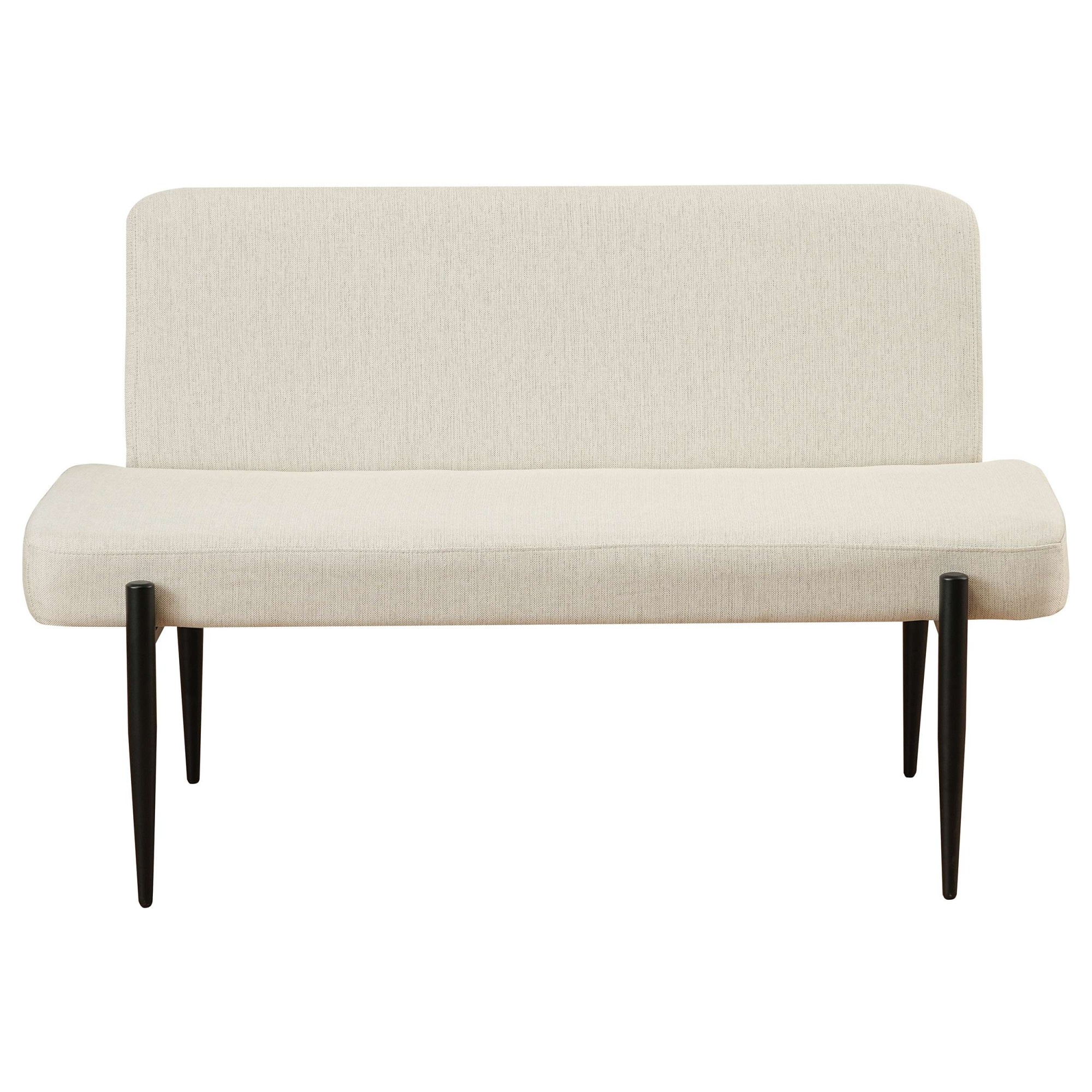 OTTO home Essbank »Frida« Federkern, pflegeleichtem Velours oder Webstoff Bezug, Breite 160 cm