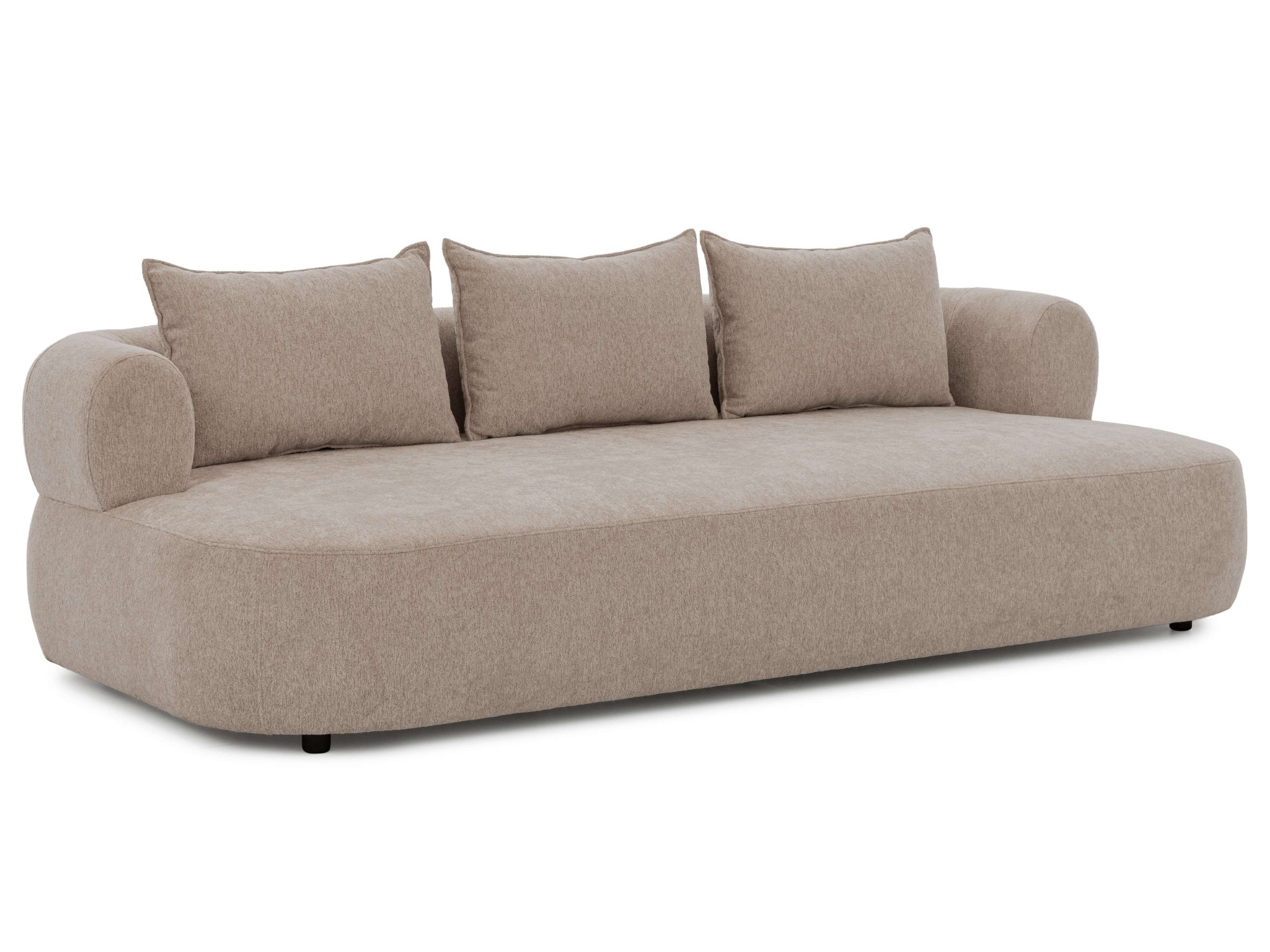 Home affaire Big-Sofa »LUSSAC 4-Sitzer Design-Sofa mit Zierkissen, Maße B/T/H: 242/123/78 cm«, hoher Sitzkomfort und modernes Design, Sofa ohne Bettfunktion