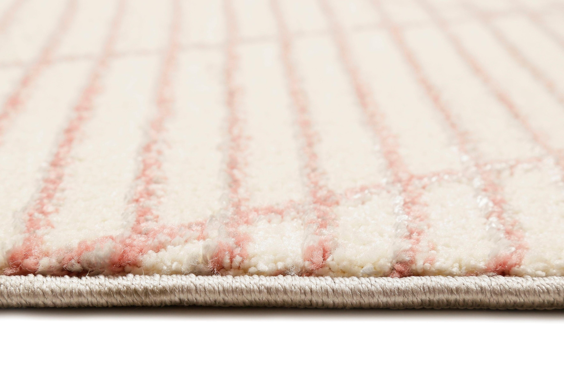 Wecon home Teppich »Velvet Walk« rechteckig 13 mm Höhe Kurzflor, Wohnzimmer