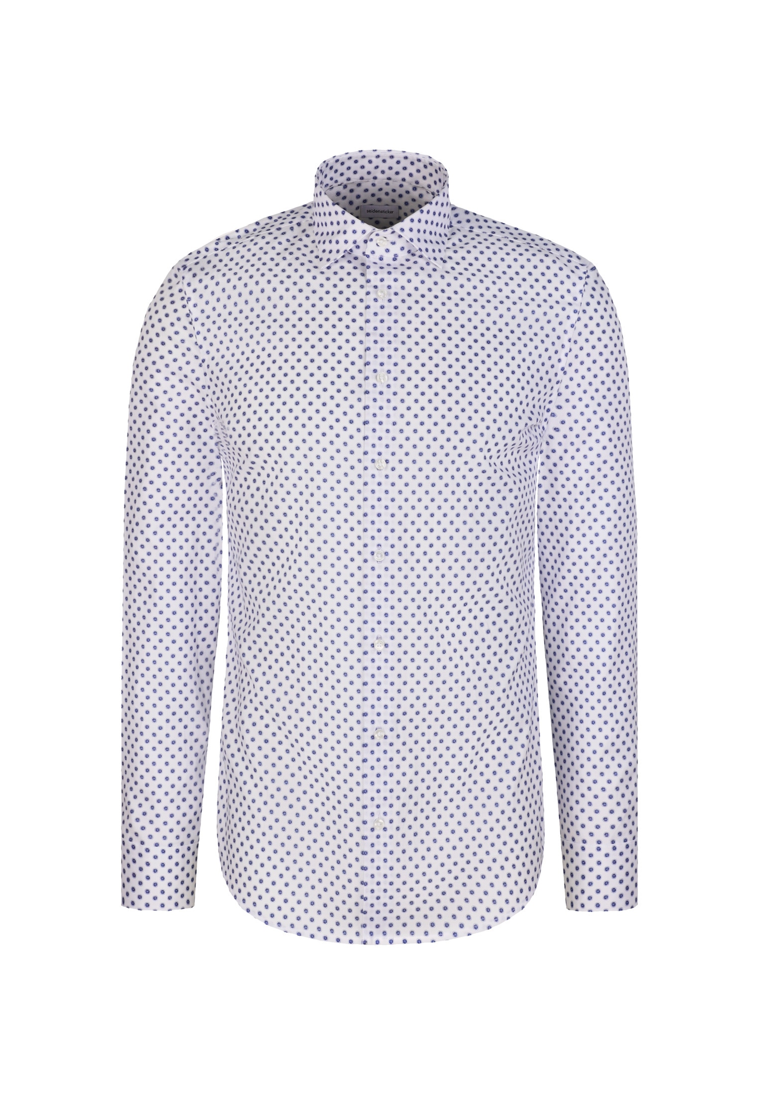 seidensticker Businesshemd »Schwarze Rose« Slim 1/1 Kentkragen Druck