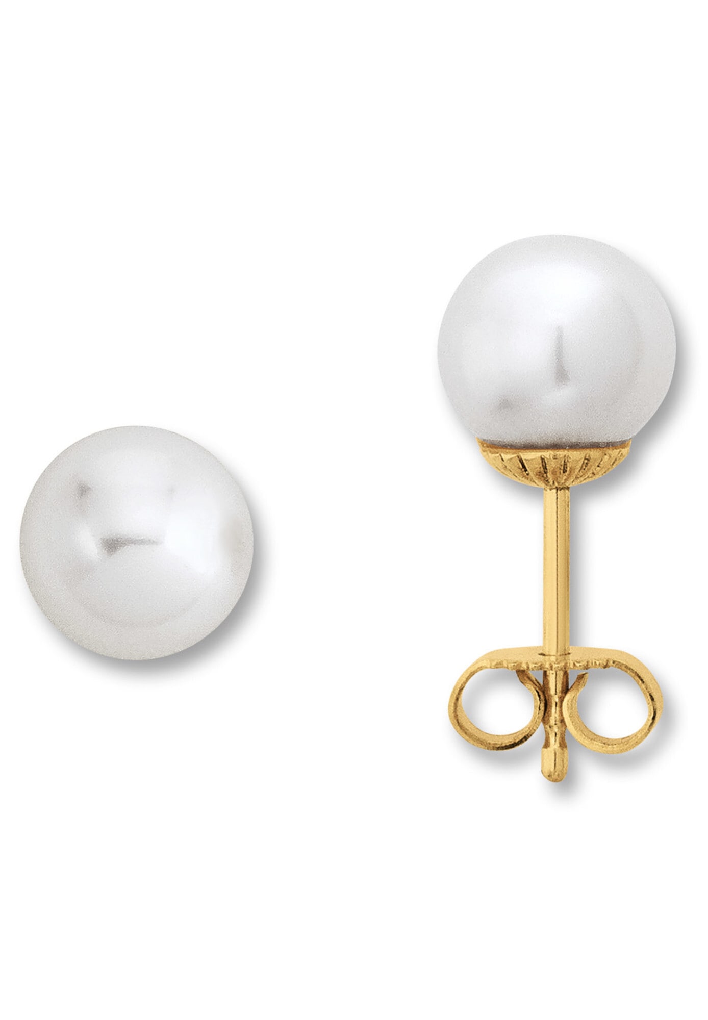 ONE ELEMENT Paar Ohrstecker »Ohrringe  Ohrstecker aus 333 Gelbgold«