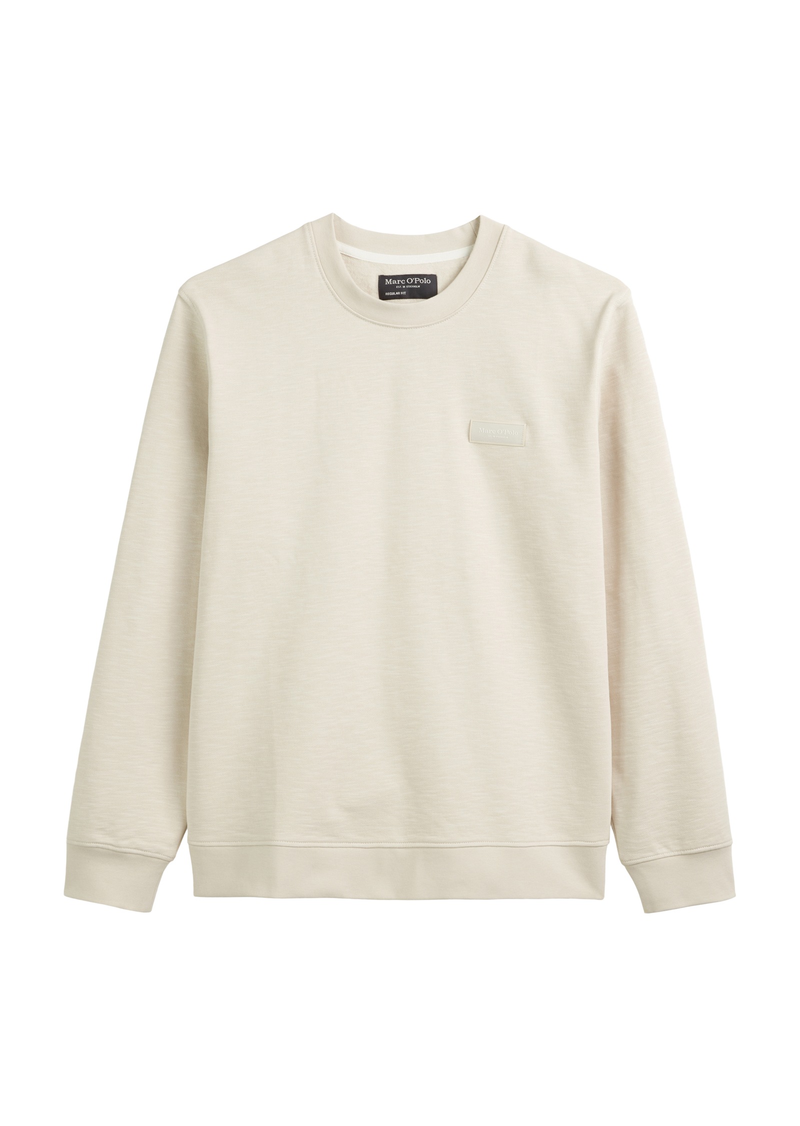 Marc O'Polo Sweatshirt, mit leicht unregelmäßiger Slub-Sweat-Struktur