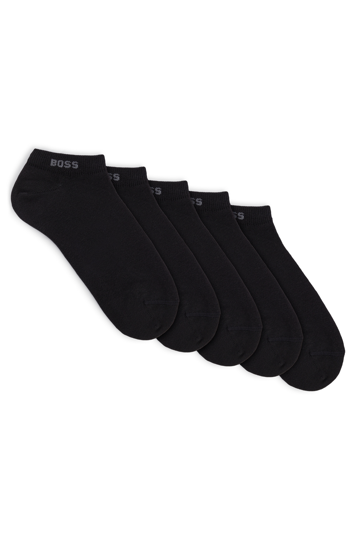 BOSS Sneakersocken »5P AS Logo CC W«, (Packung, 5 Paar, 5er), mit BOSS-Logoschriftzug