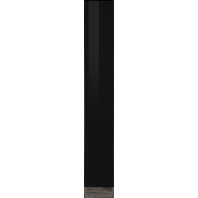 HELD MÖBEL Apothekerschrank »Virginia«, 200 cm hoch 30 cm breit, 2 Auszüge  mit 5 Ablagen, griffloses Design kaufen bei OTTO