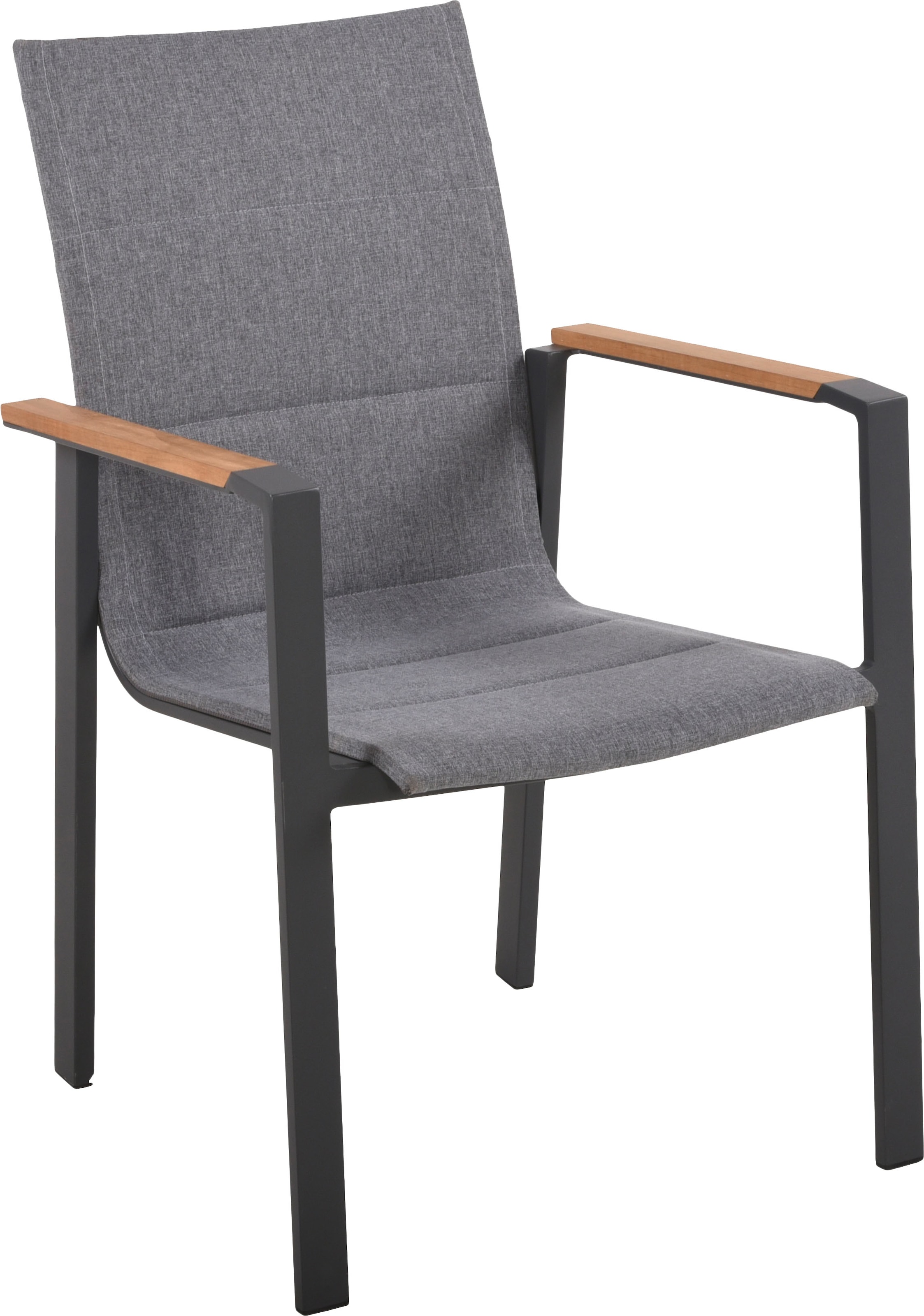 Garden Pleasure Garten-Essgruppe », Tischgruppe »RANA/DAVINA Set 02«« Set, 5 Stk. tlg. 4 Stühle (stapelbar), Tisch LxB: 202x100 cm