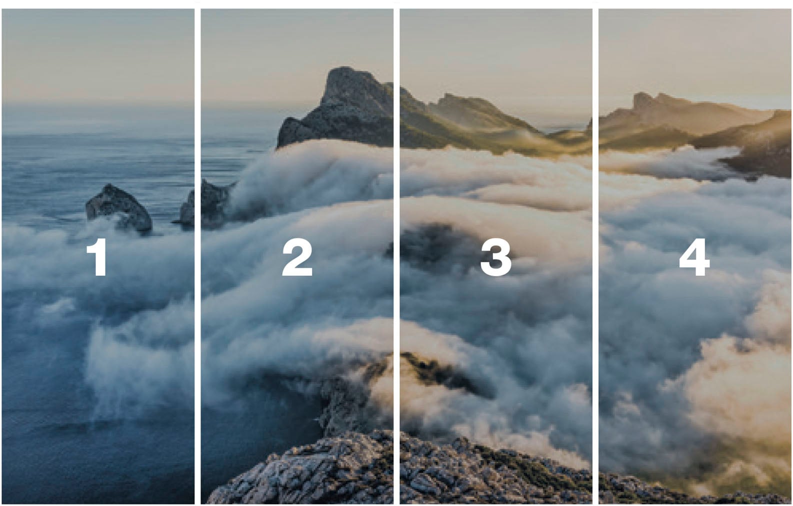 Komar Fototapete »Vlies Fototapete - Soul of Light - Größe 400 x 250 cm« Motiv | bedruckt glatt