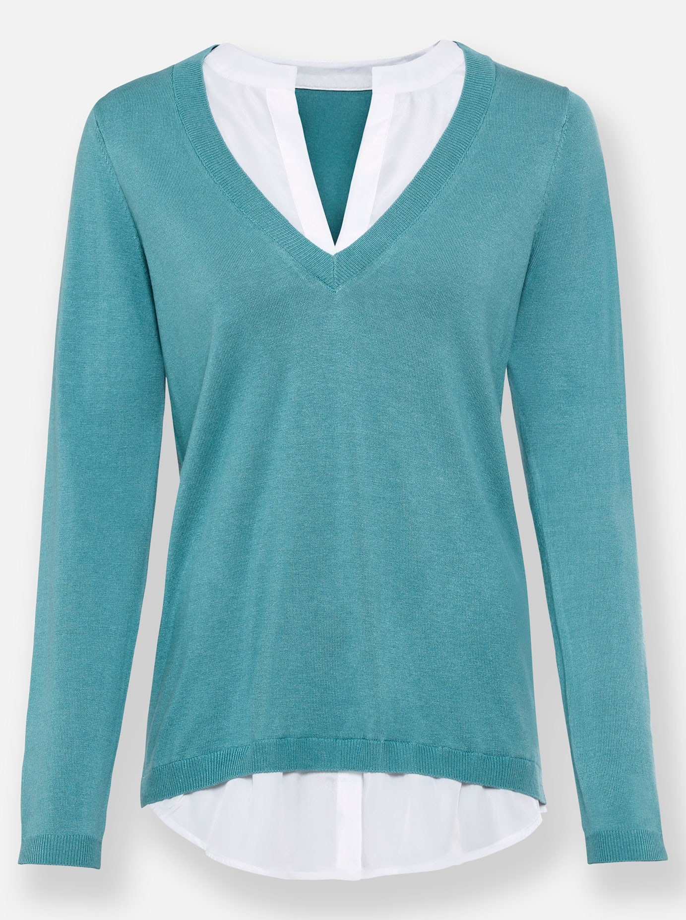 heine 2-in-1-Pullover »Pullover 2 in 1«