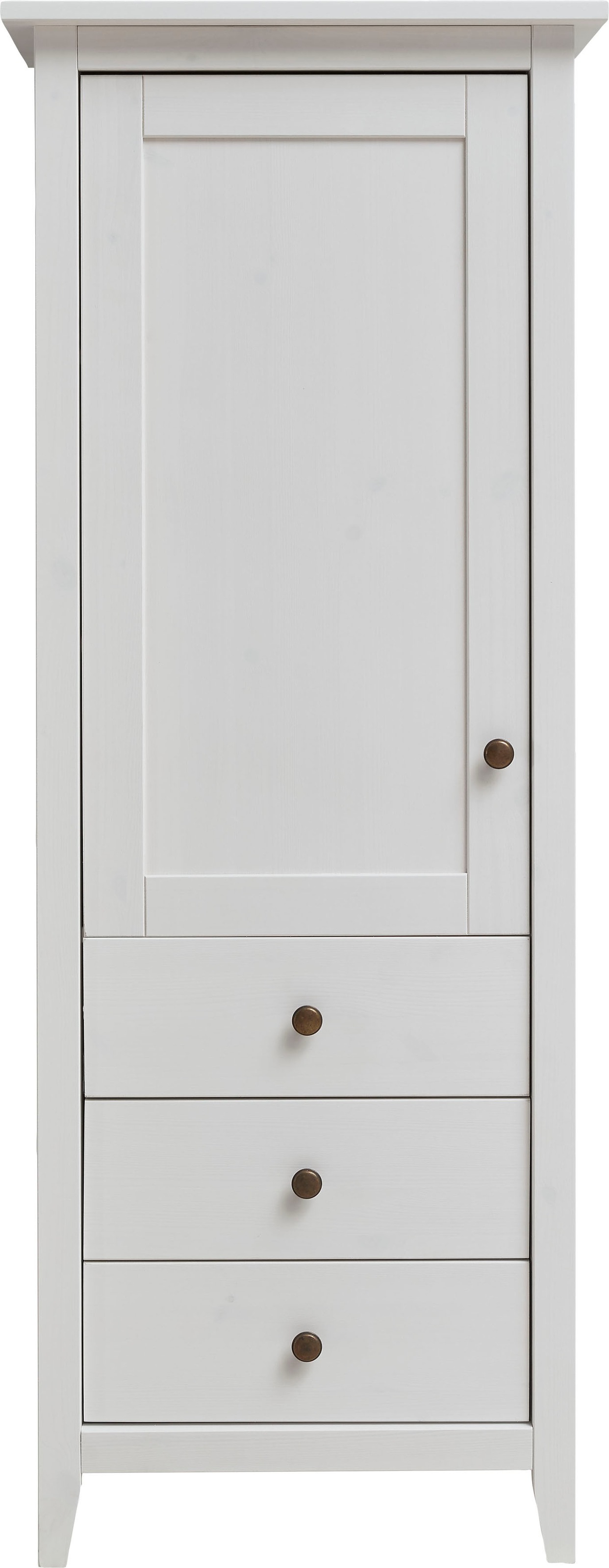 Wohnglücklich by Infantil Highboard »Solvita«, Breite 58 cm, aus massivem Kiefernholz