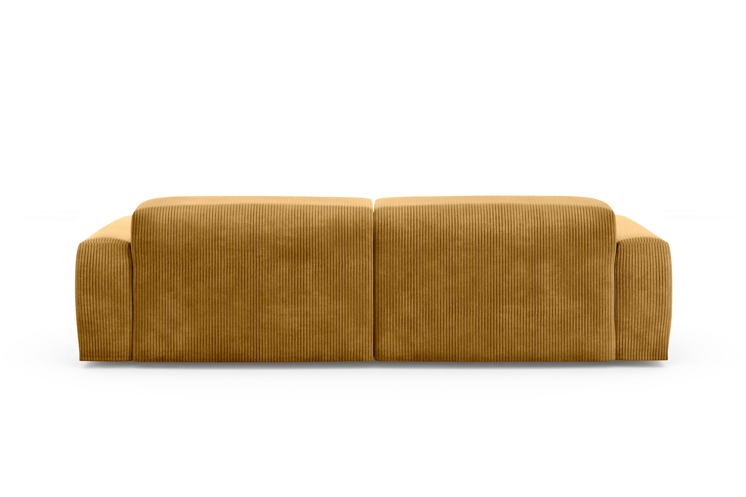 TRENDMANUFAKTUR Big-Sofa »Braga, mit hochwertigem Kaltschaum, Megasofa, in Cord erhältlich«, modernes Big-Sofa, Couch mit hohem Sitzkomfort, 254/72/107 cm (B/H/T)