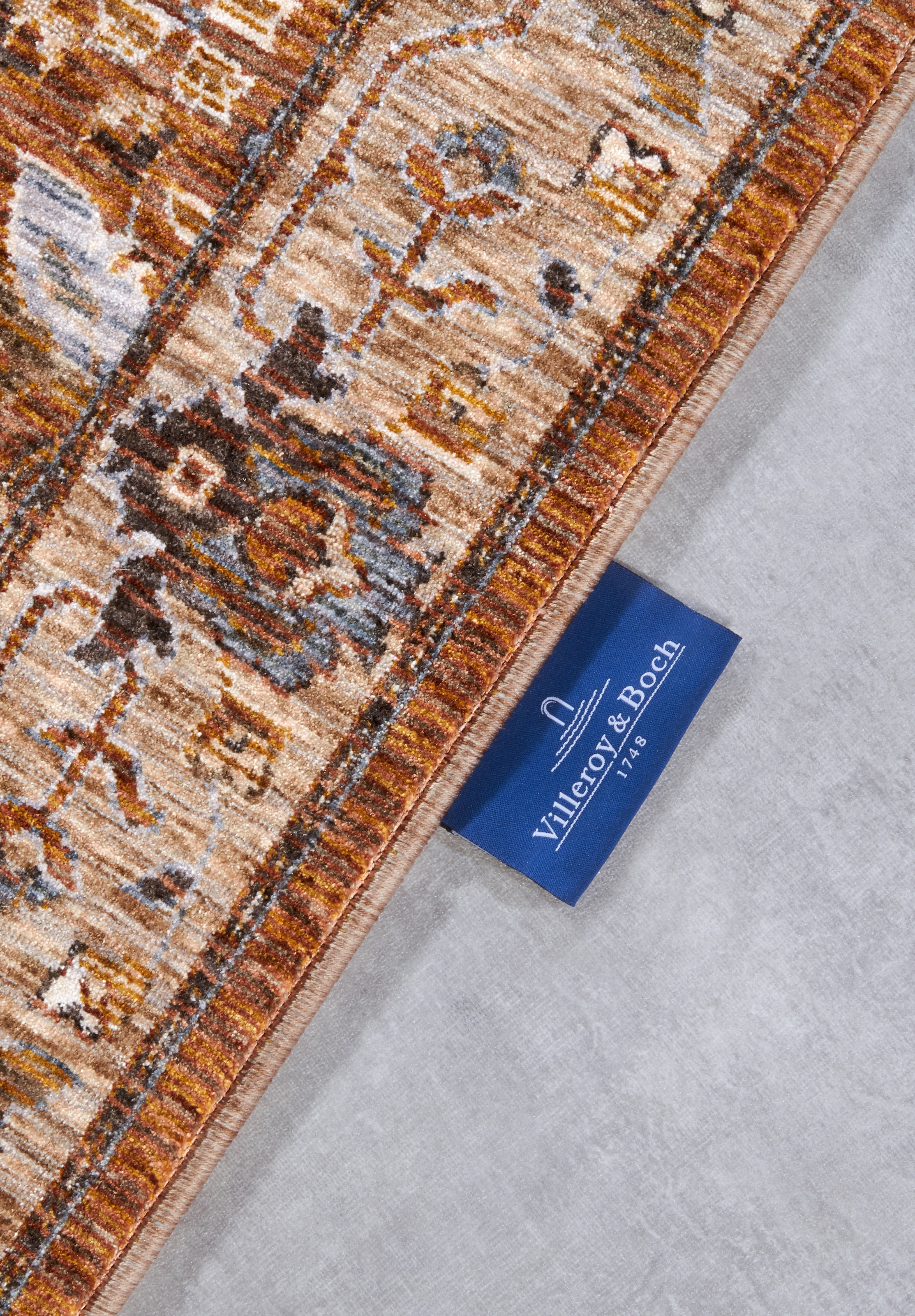 Villeroy & Boch Teppich »Egon« rechteckig 7 mm Höhe Orientalisch, Fransen, Läufer, Wohnzimmer, Schlafzimmer, Klassisch