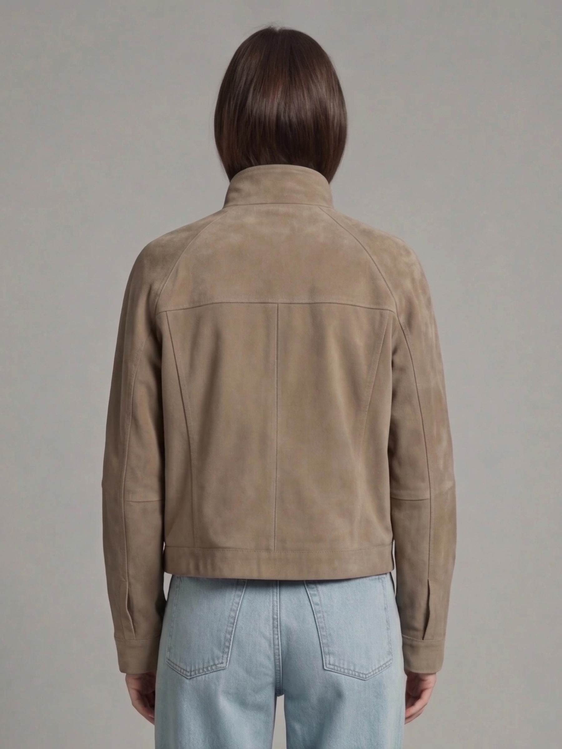 RICANO Lederjacke »Lederjacke Adriana« ohne Kapuze Handgefertigt aus echtem Leder