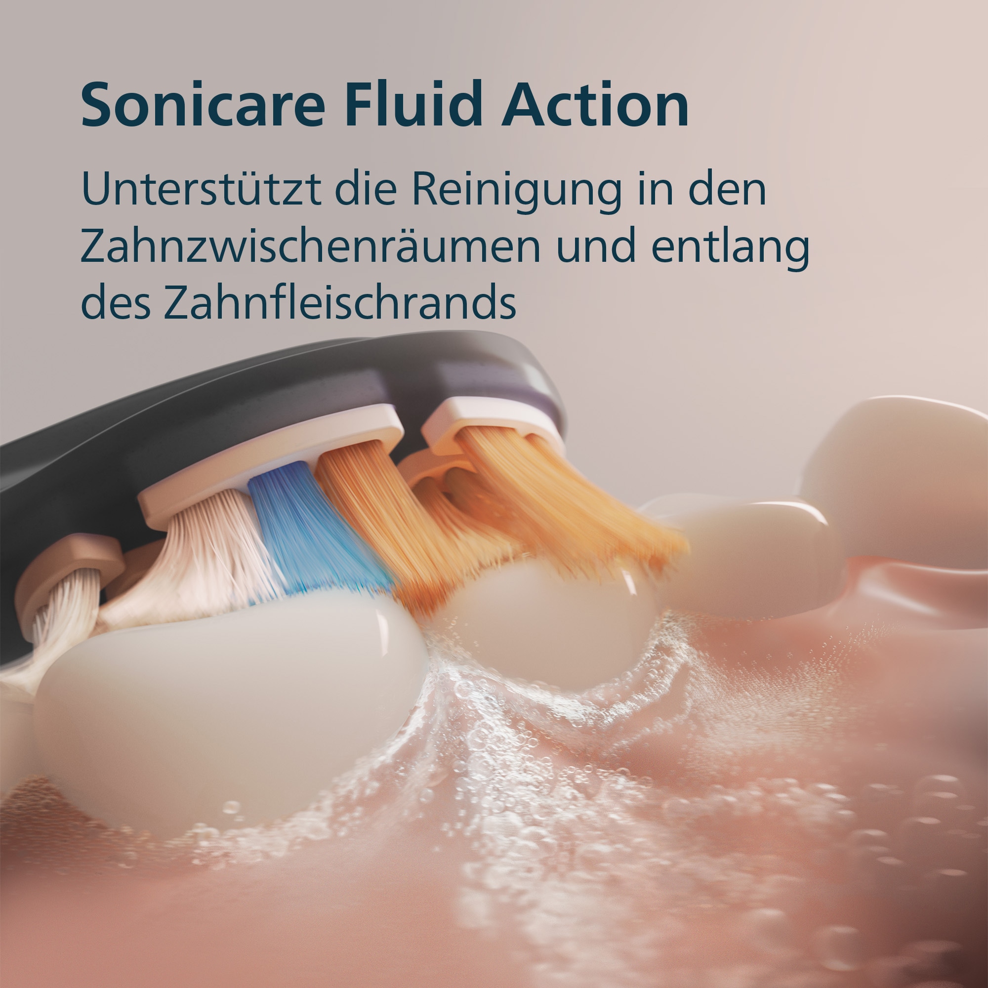 Philips Sonicare »DiamondClean 9400, HX9917« 2 Stk. Aufsteckbürsten mit integriertem Drücksensor, 4 Putzprogramme und 3 Intensitätsstufen