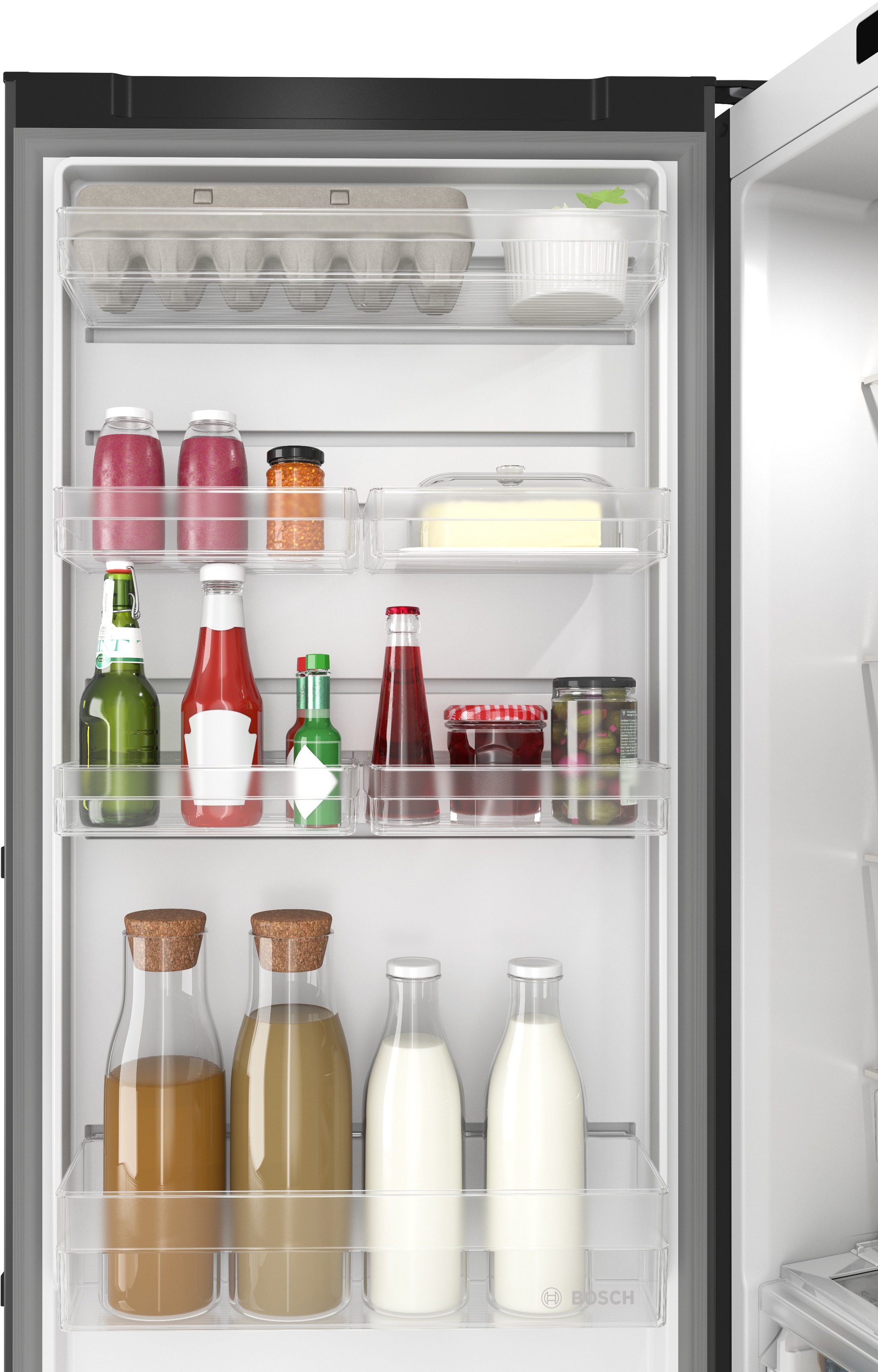 BOSCH Kühlschrank Serie 4 »KSN36VCCG« 186,2 cm hoch 59,5 cm breit