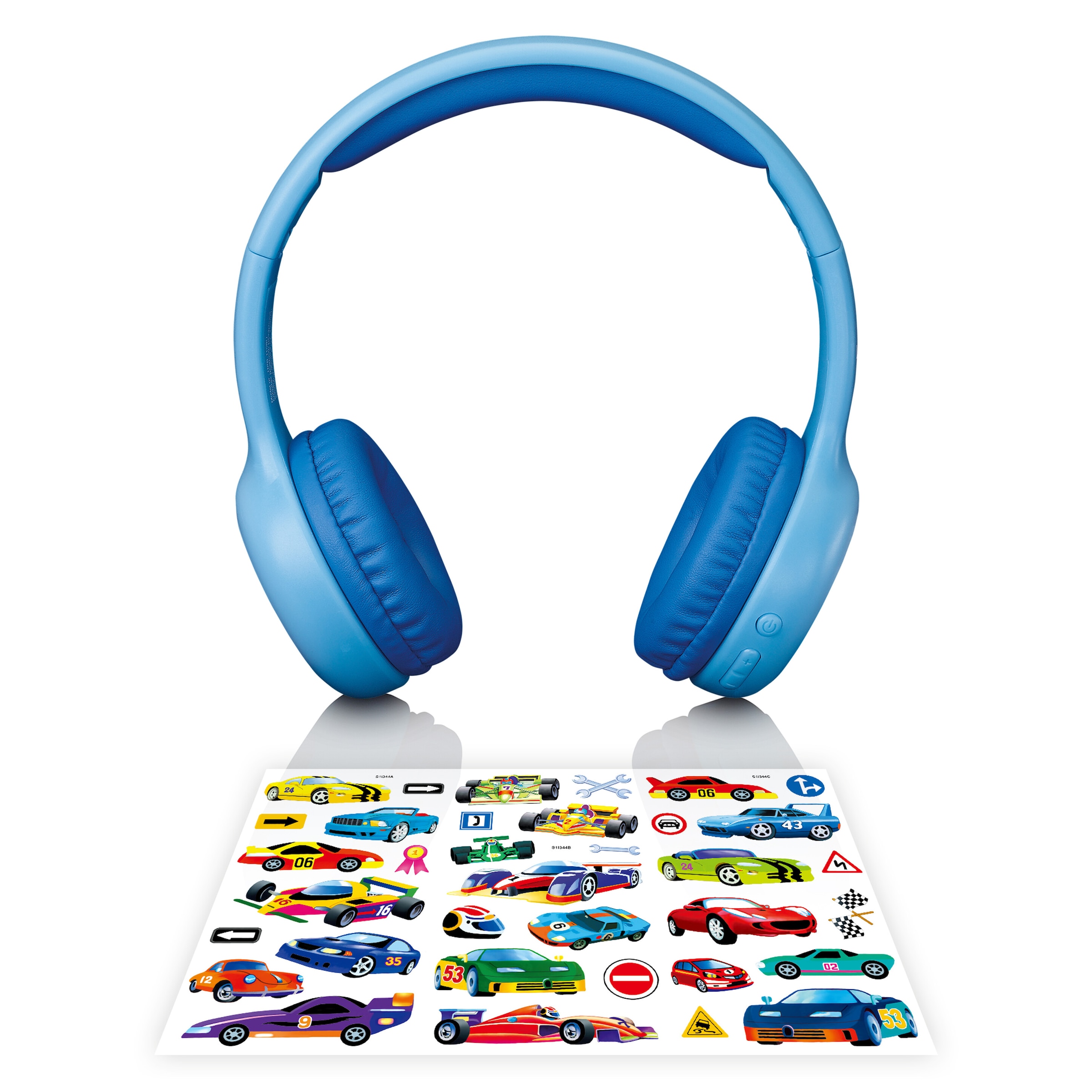 Bluetooth-Kopfhörer »HPB-110 blue«, Bluetooth, Freisprechfunktion, für Kinder...