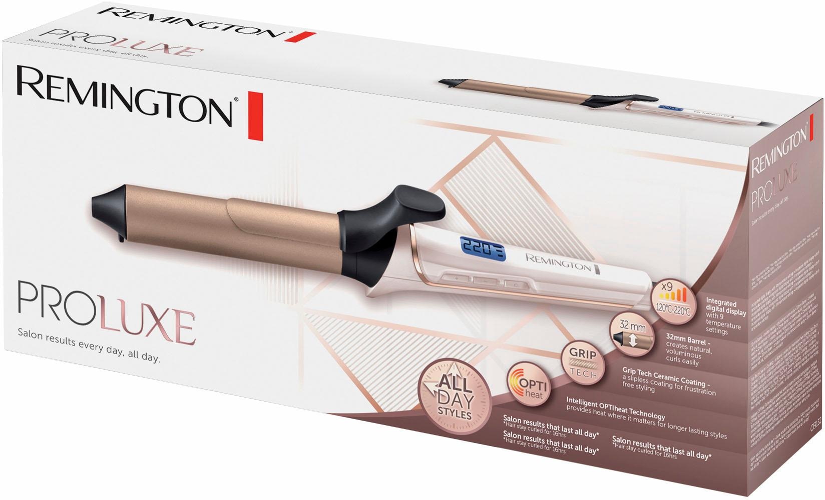 Remington Lockenstab »PROluxe CI9132«, GripTech-Keramik-Beschichtung,  OPTIheat-Technologie jetzt bestellen bei OTTO