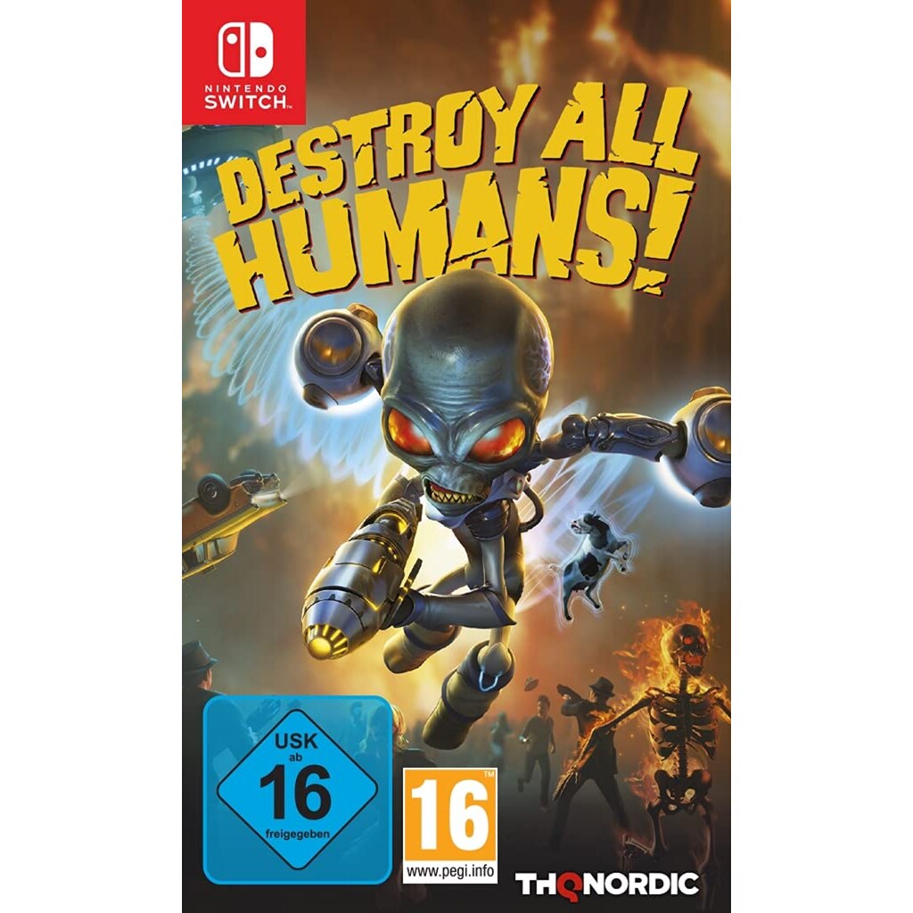 THQ Nordic Spielesoftware »Destroy all Humans«, Nintendo Switch