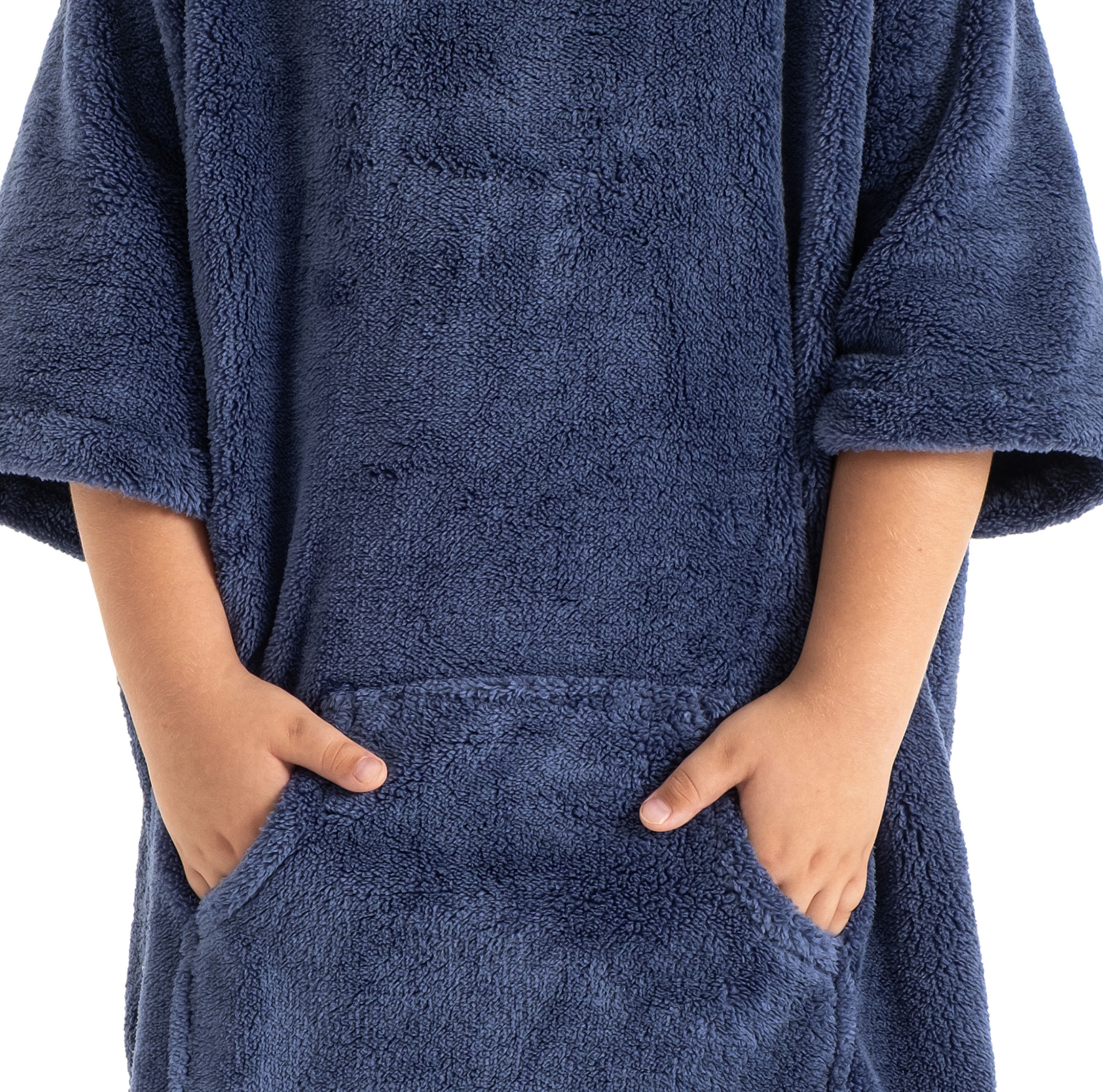 my home Badeponcho »Lillou, für Kinder, ideal für Urlaub oder im Schwimmbad« 1 Stk. weich und kuschelig, Fleece, plüsch, Surfponcho