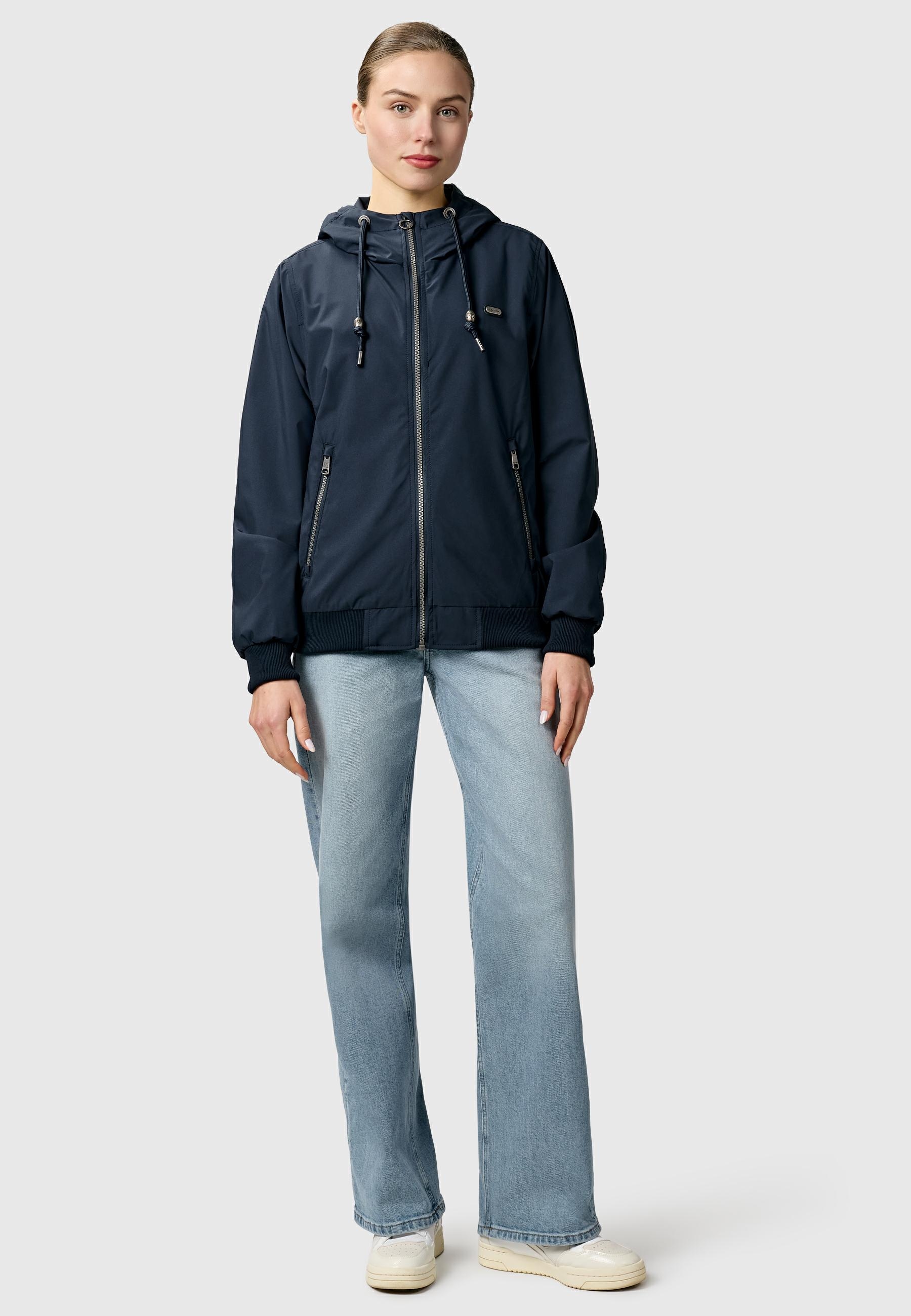 Ragwear Outdoorjacke »Outdoorjacke Nuggeta Summer YOUMODO« mit Kapuze Lässige Übergangsjacke mit Kapuze