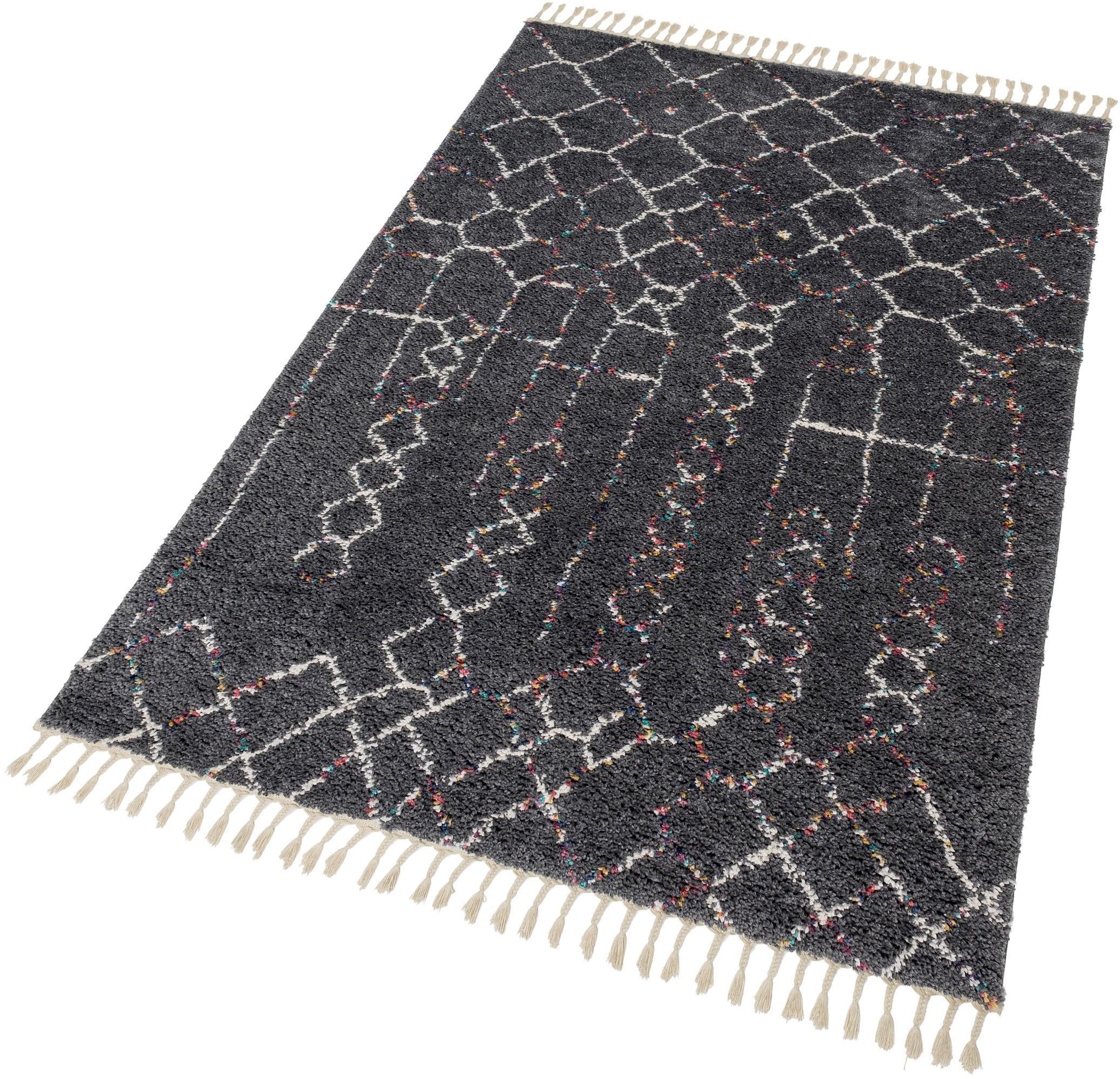 SCHÖNER WOHNEN-Kollektion Hochflor-Teppich »Urban 183«, rechteckig, 30 mm Höhe, Besonders weich durch Microfaser, Wohnzimmer