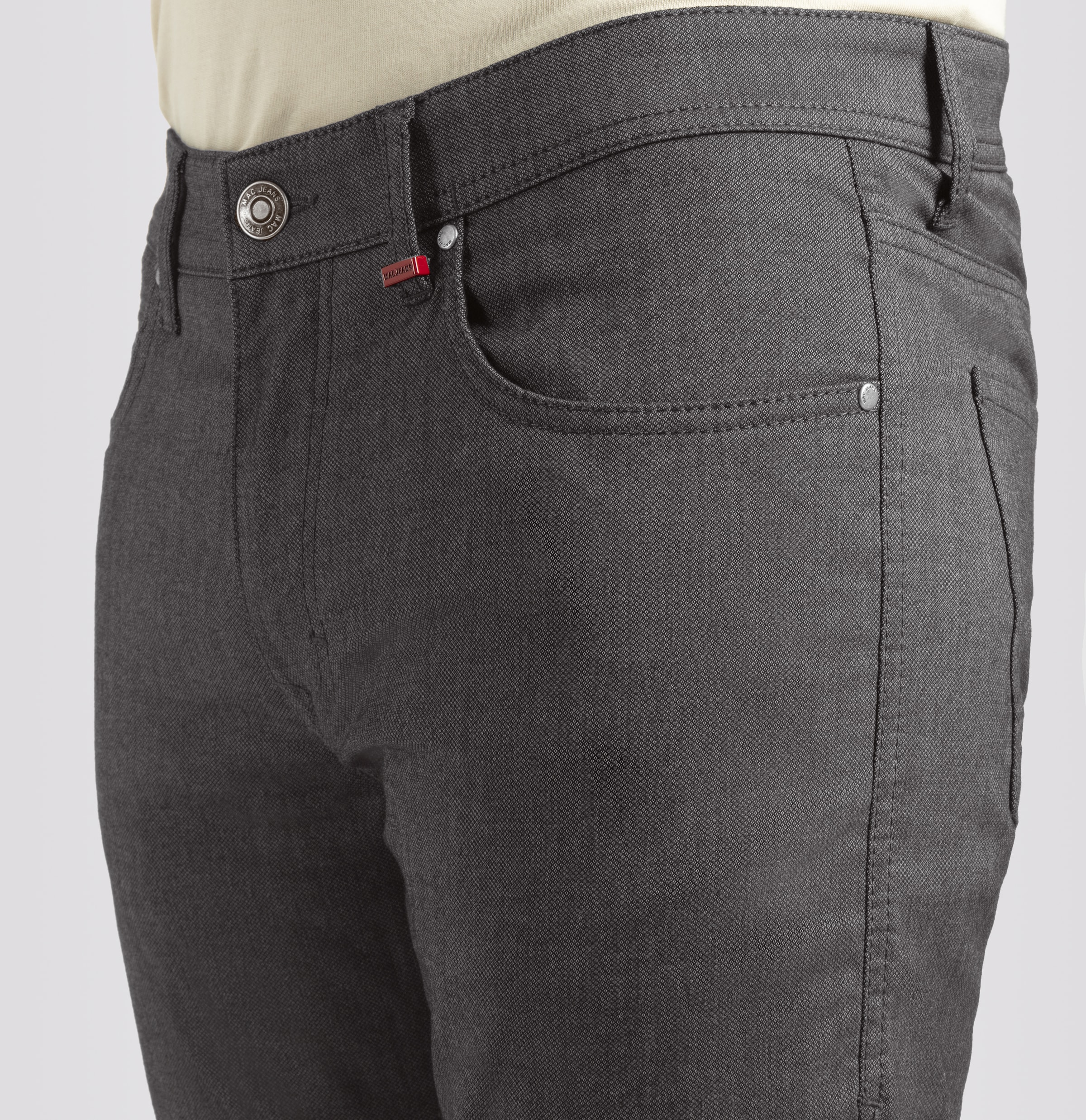 MAC Straight-Jeans »Arne«, in gepflegter Optik, mit Stretch