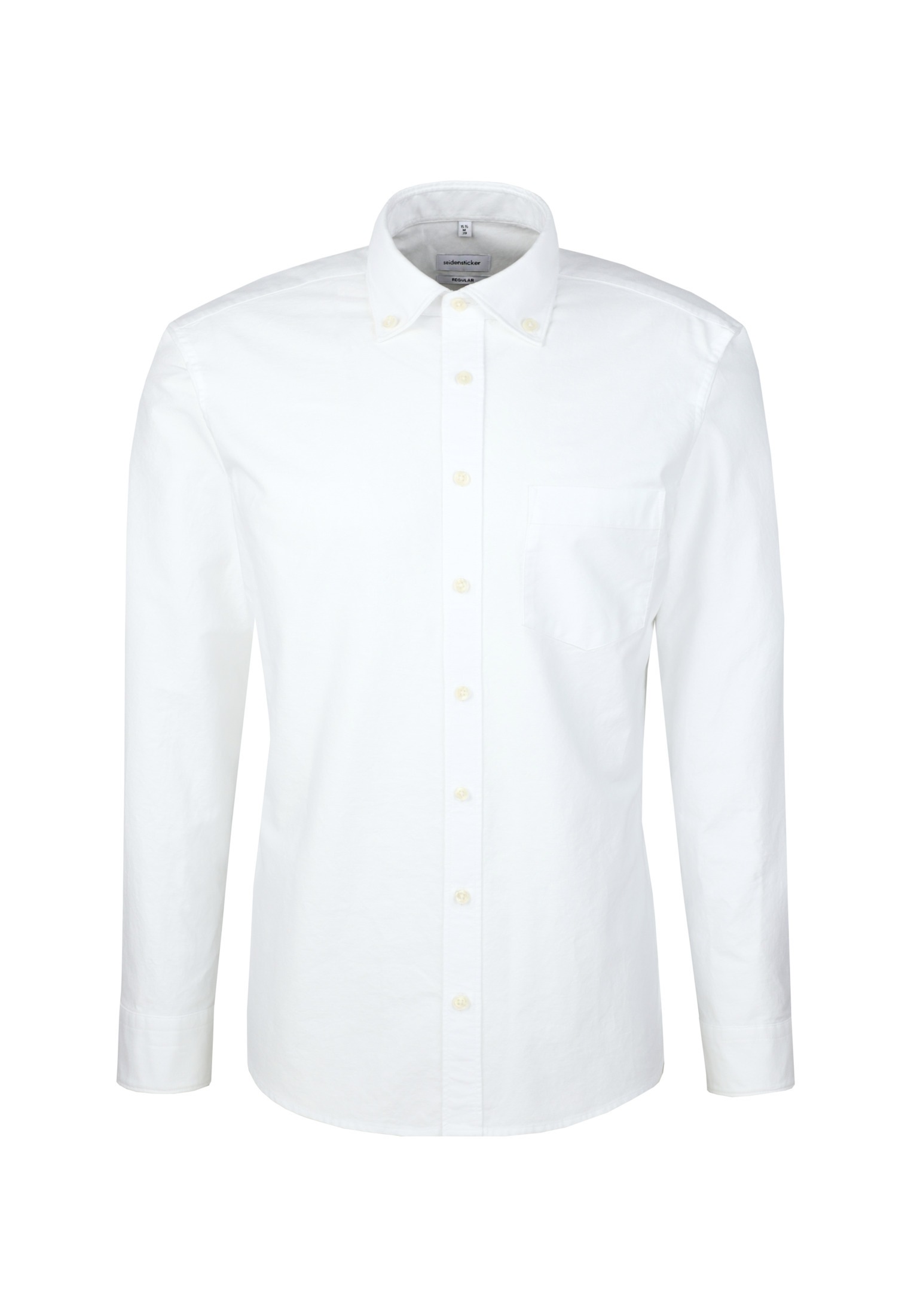 seidensticker Businesshemd, Regular 1/1 Button-Down-Kragen Uni