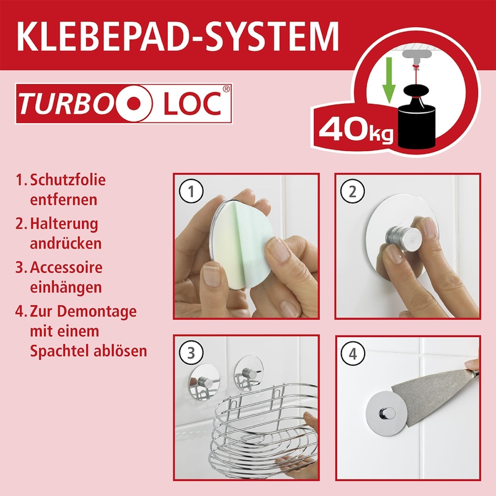 WENKO Küchenregal »Turbo-Loc® Premium«