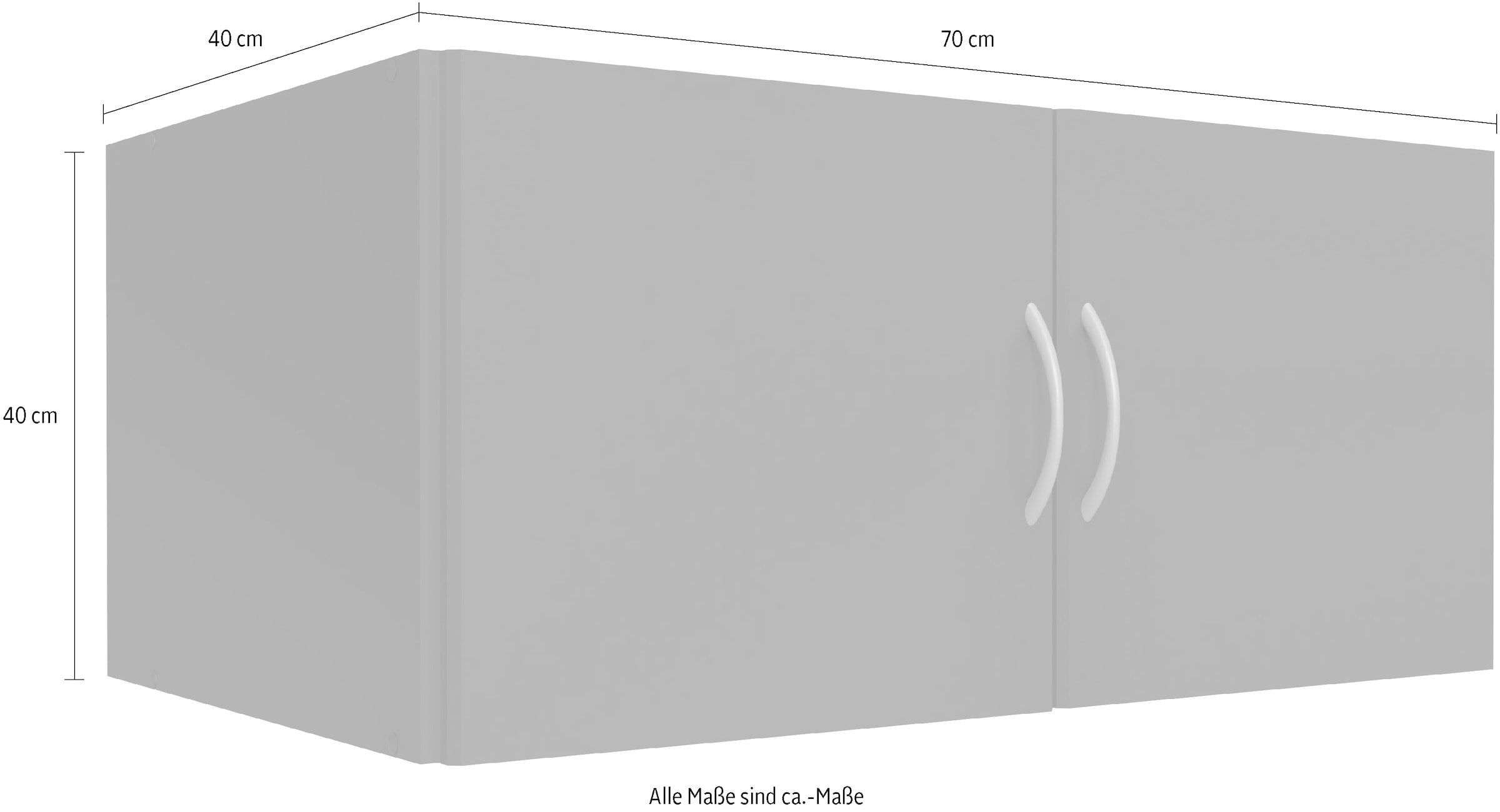 Wimex Aufsatzschrank »Multiraumkonzept Kleiderschrank Aufsatz Hängeschrank«, (Individuell gestaltbar mit Schränken aus der Serie), Schranksystem