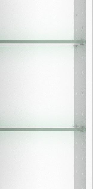 HELD MÖBEL Spiegelschrank »Trento«, Breite cm, 100 3D-Effekt, OTTO Spiegeltüren, bei mit LED-Beleuchtung Inklusive