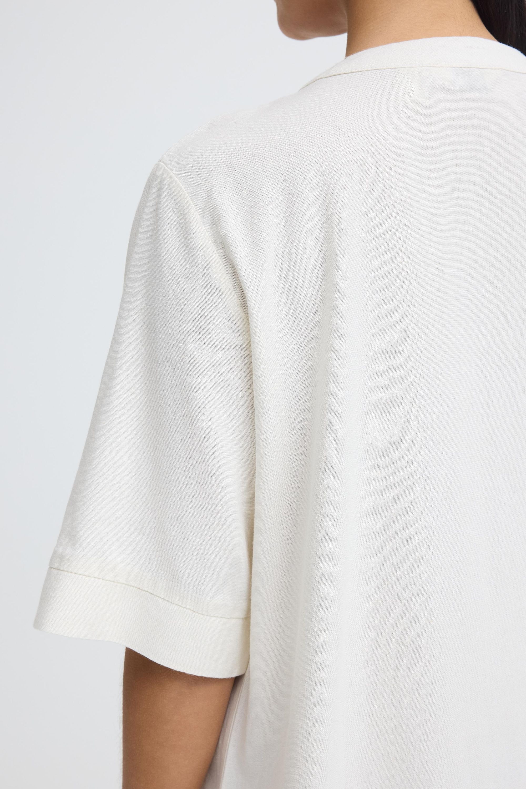 OXMO Minikleid »Minikleid OXNInna Linen Mix«