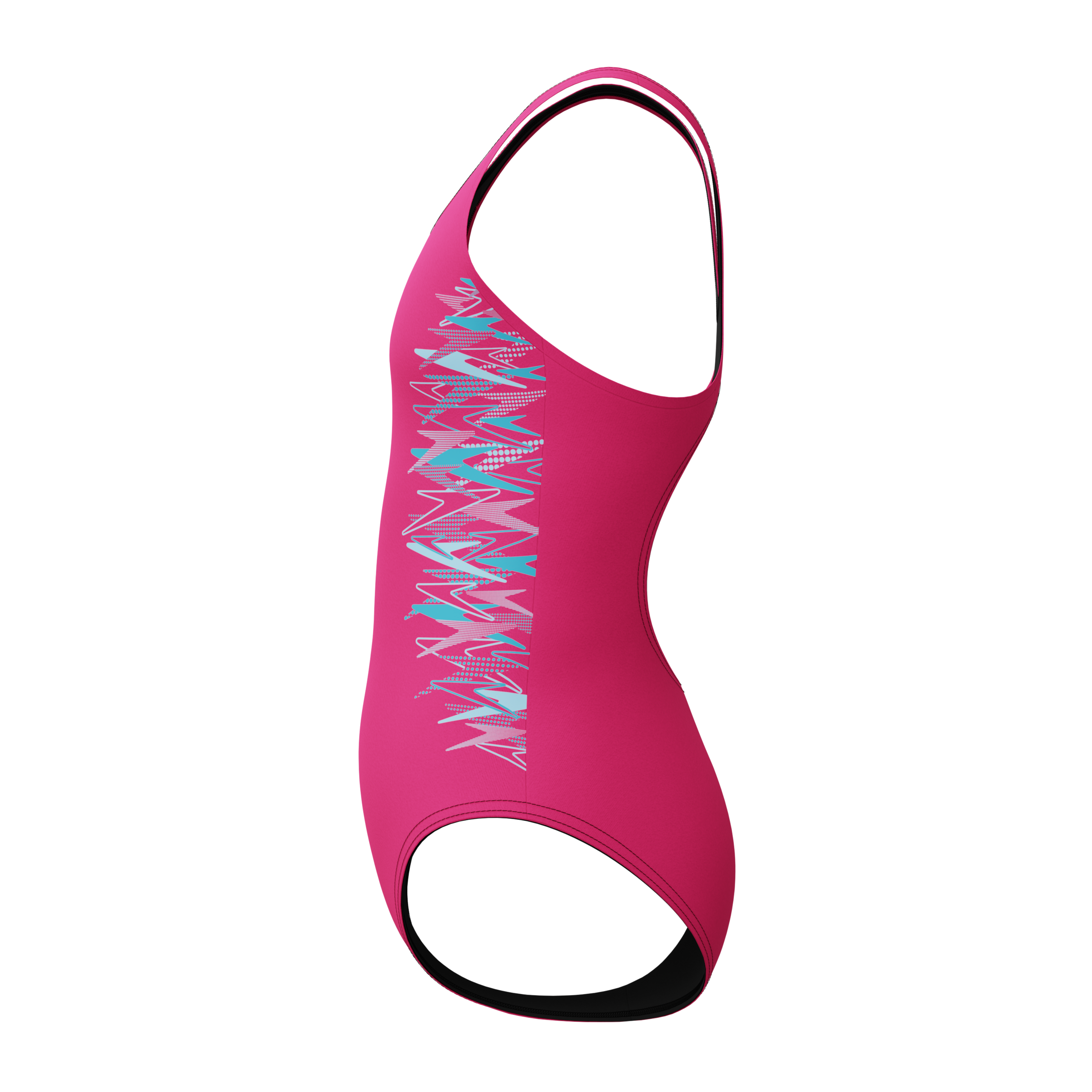 Speedo Badeanzug »Placement Muscleback« für aktives Schwimmen, chlorbeständig, schnell trocknend