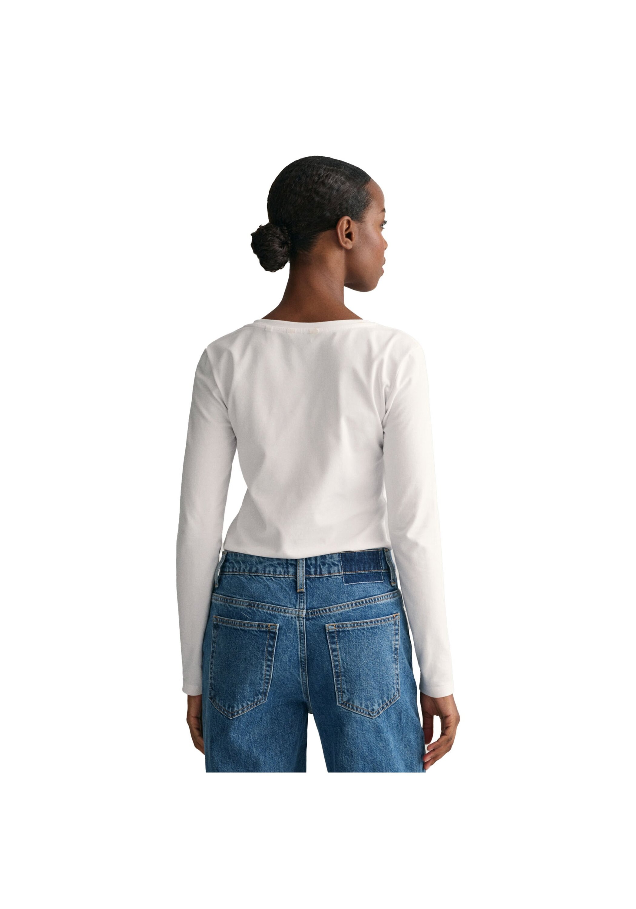 Gant Longsleeve »Longsleeve SCOOP NECK TOP 1er Pack«