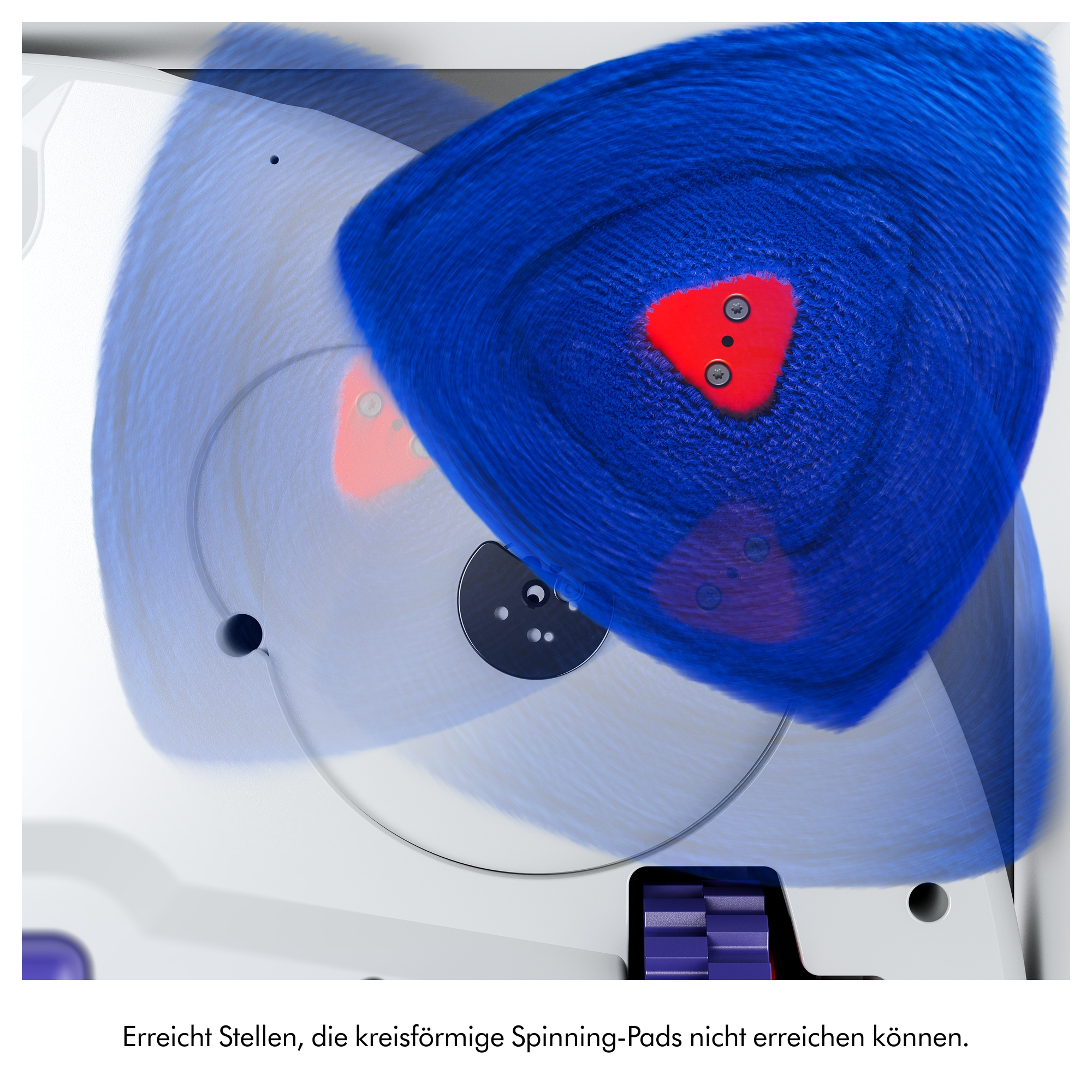 DYSON Nass-Trocken-Saugroboter »Dyson R2 Nurovi™ Wash+Dry Saugroboter« 21.000 Pa Saugkraft; Twin-capture™-System; Reuleaux-Dreieck-Wischpads