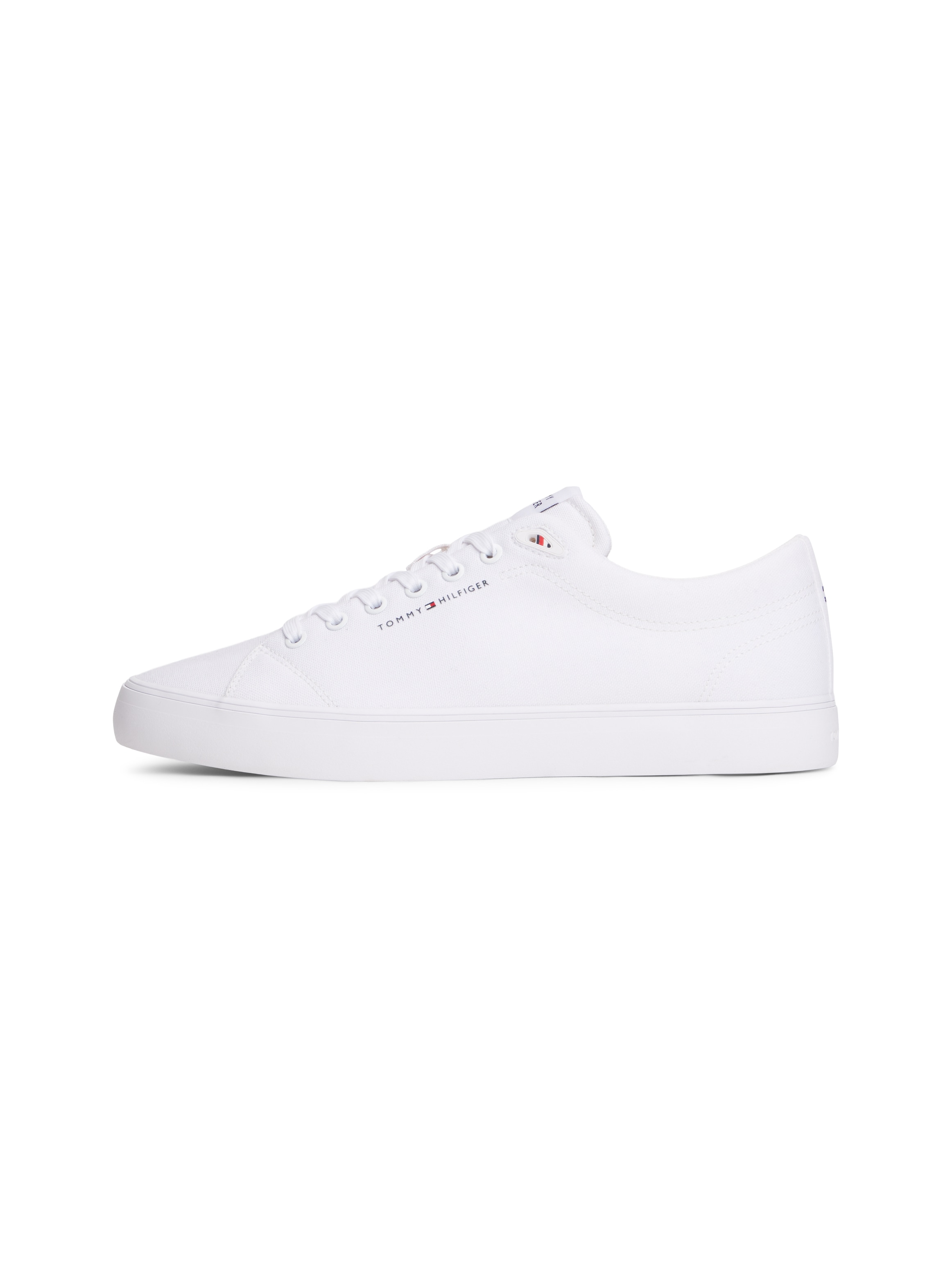Tommy Hilfiger Sneaker »HARLEM CORE II CVS«  Freizeitschuh, Halbschuh, Schnürer mit Logo-Aufnäher an der Schuhzunge