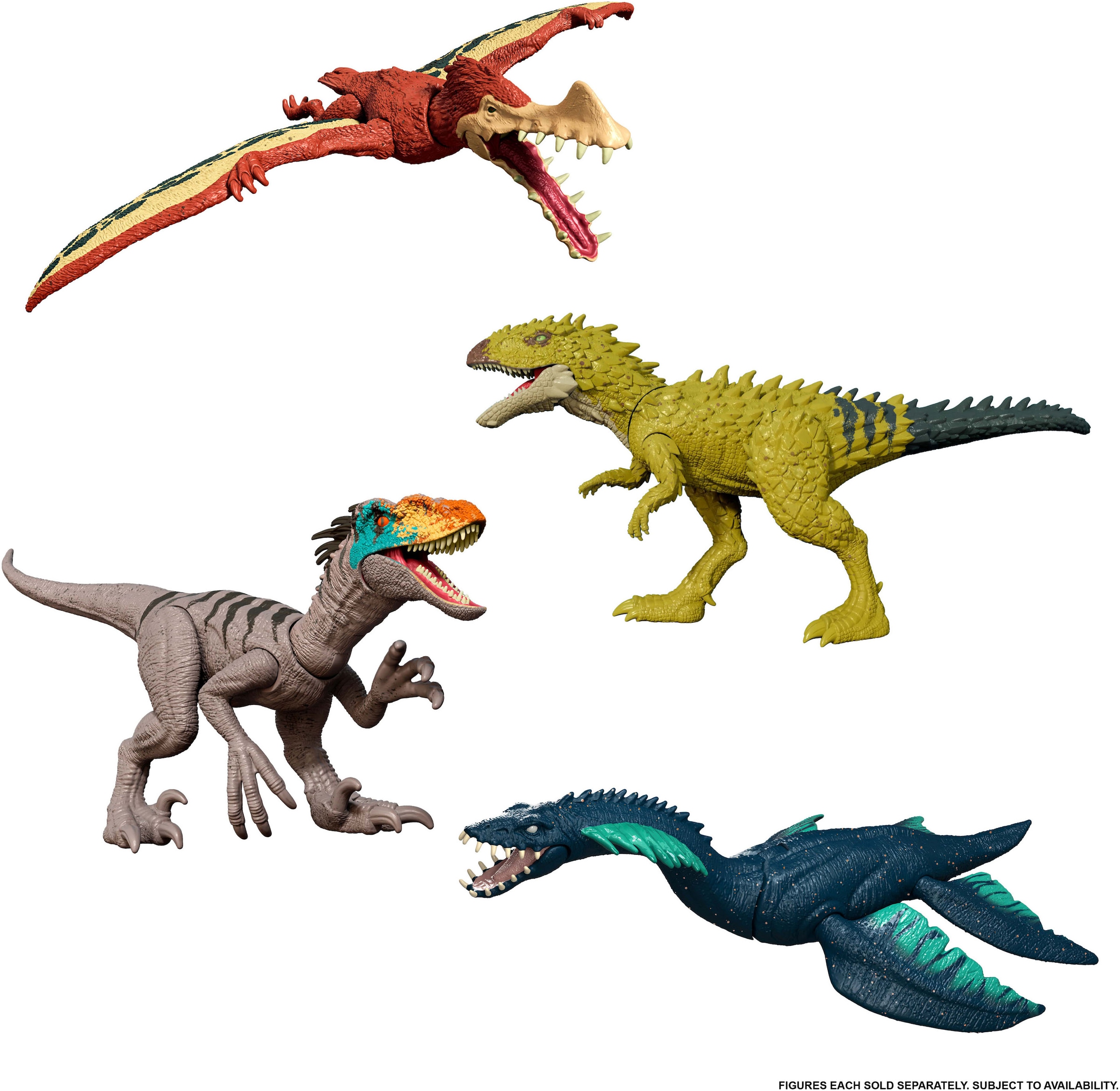 Mattel® Actionfigur »Jurassic World, Frenzy, sortierte Lieferung« Abbildungen dienen als Beispiele.