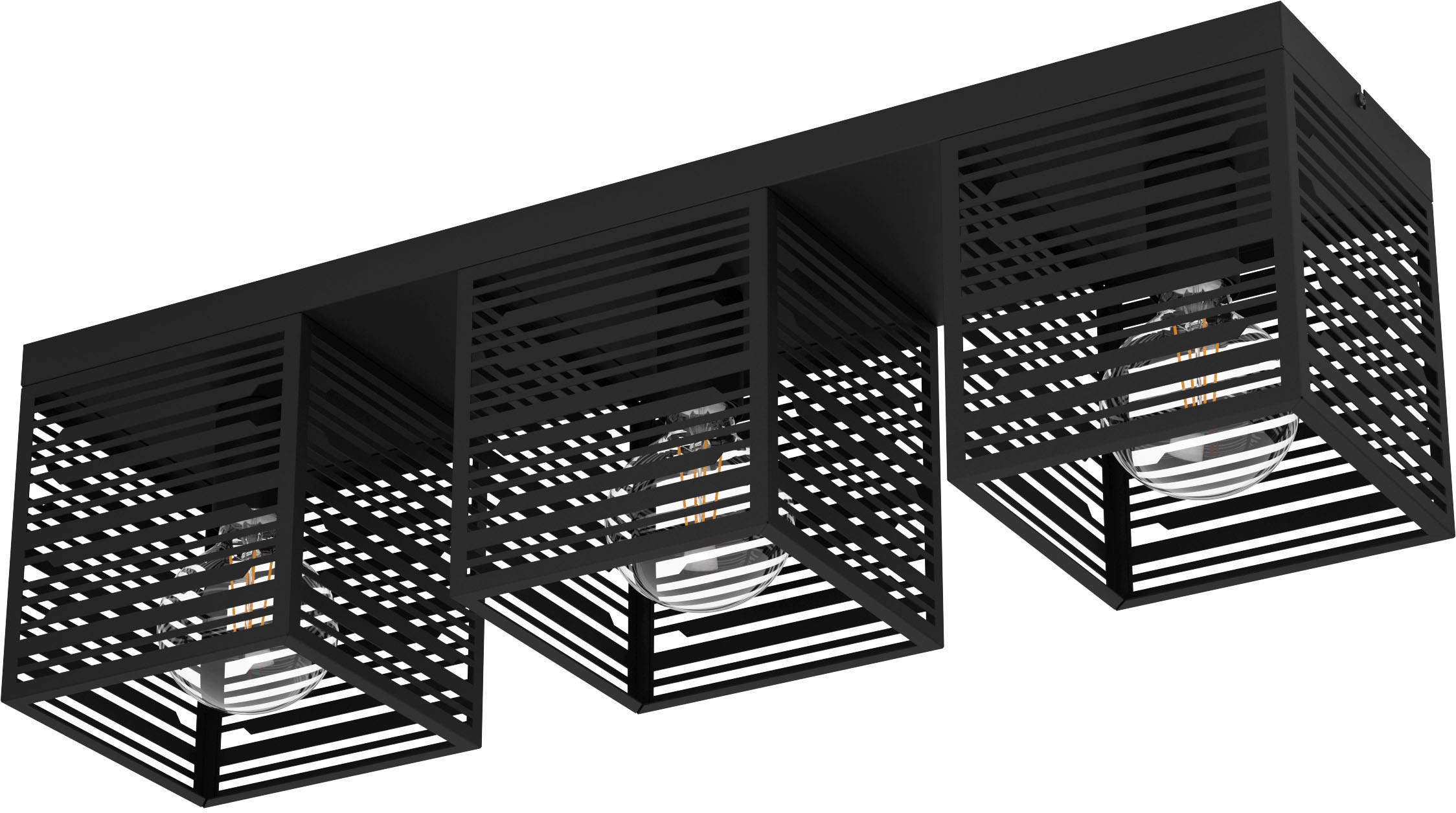 EGLO Hängeleuchte »LIBERTAD«, Hängeleuchte in schwarz und braun aus Stahl,  Holz - exkl. E27 - 40W kaufen im OTTO Online Shop