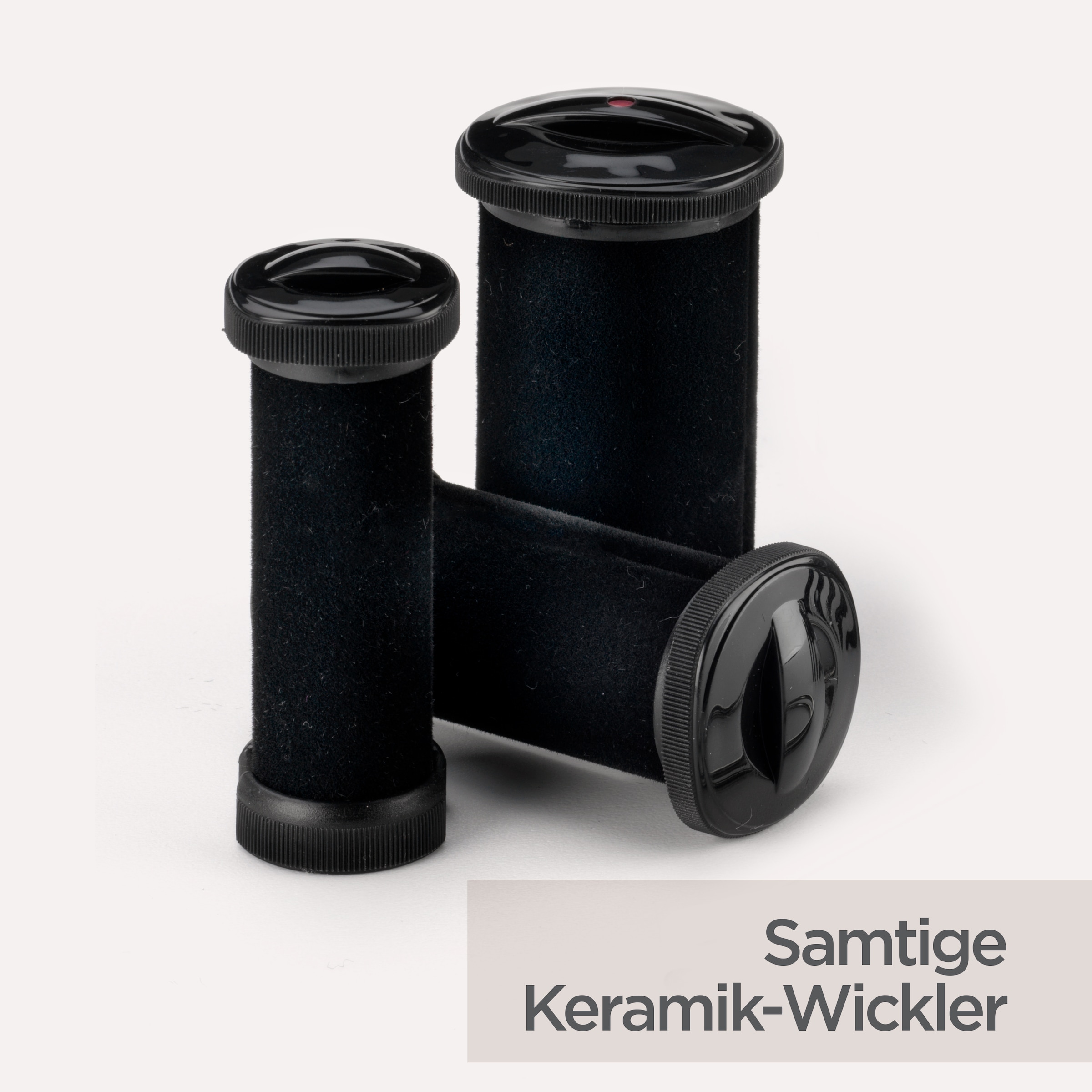 BaByliss Heizwickler »BaByliss Thermo Ceramic Rollers Heizwickler-Set, Lockenwickler, RS035E« 20 Soft-Touch-Keramikwickler mit Ionen-Technologie, 3 Größen 16mm-22mm